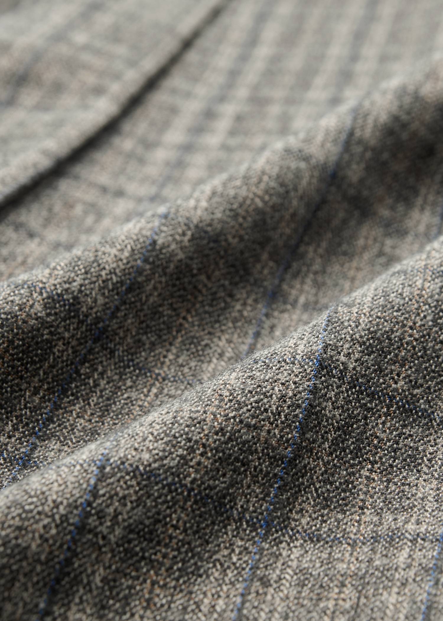 synthetic leather piping pleats check SK