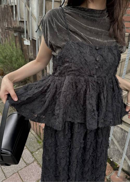 stretch sheer velour bottle neck no sleeve tops