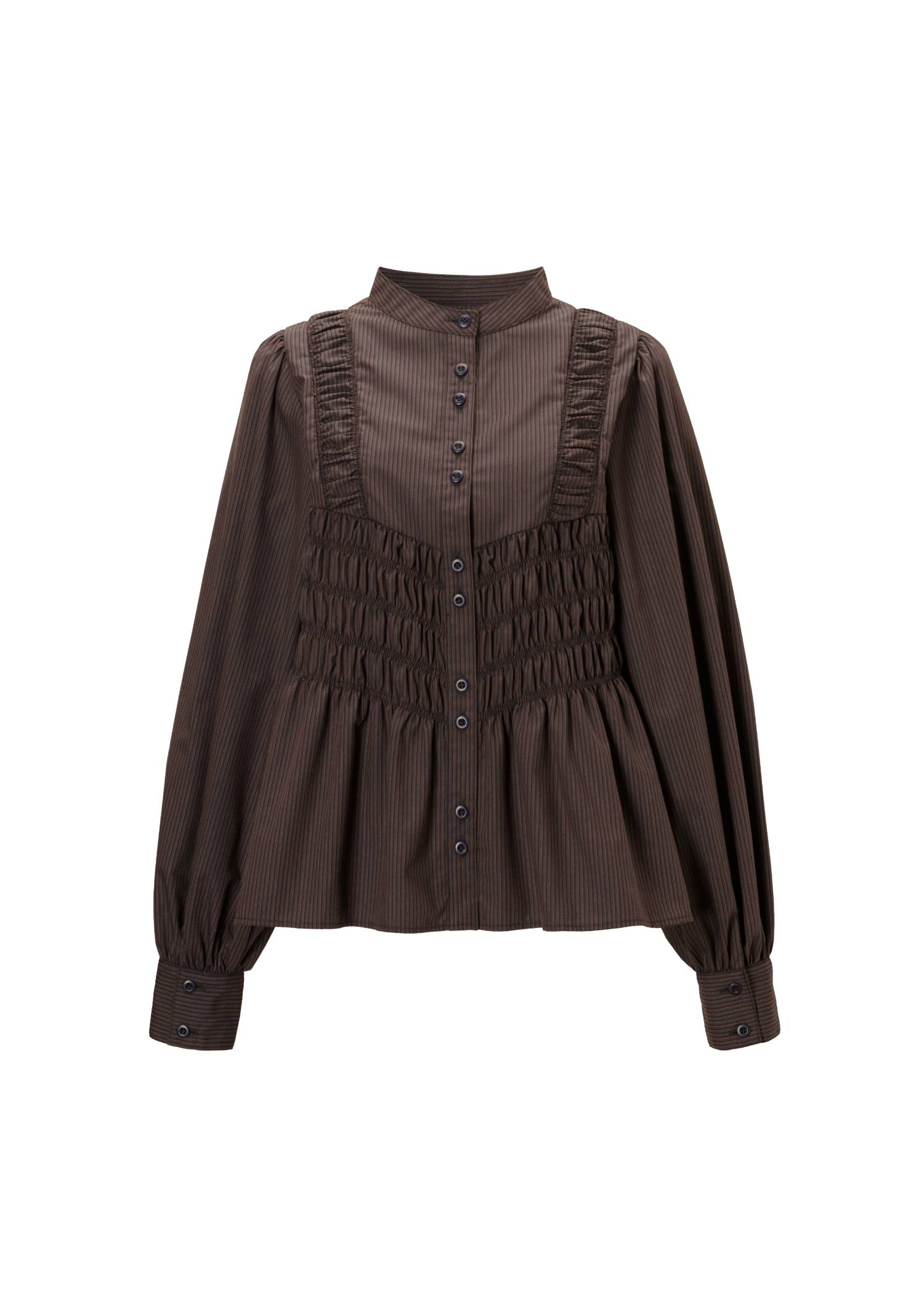 shirring bustier design BL