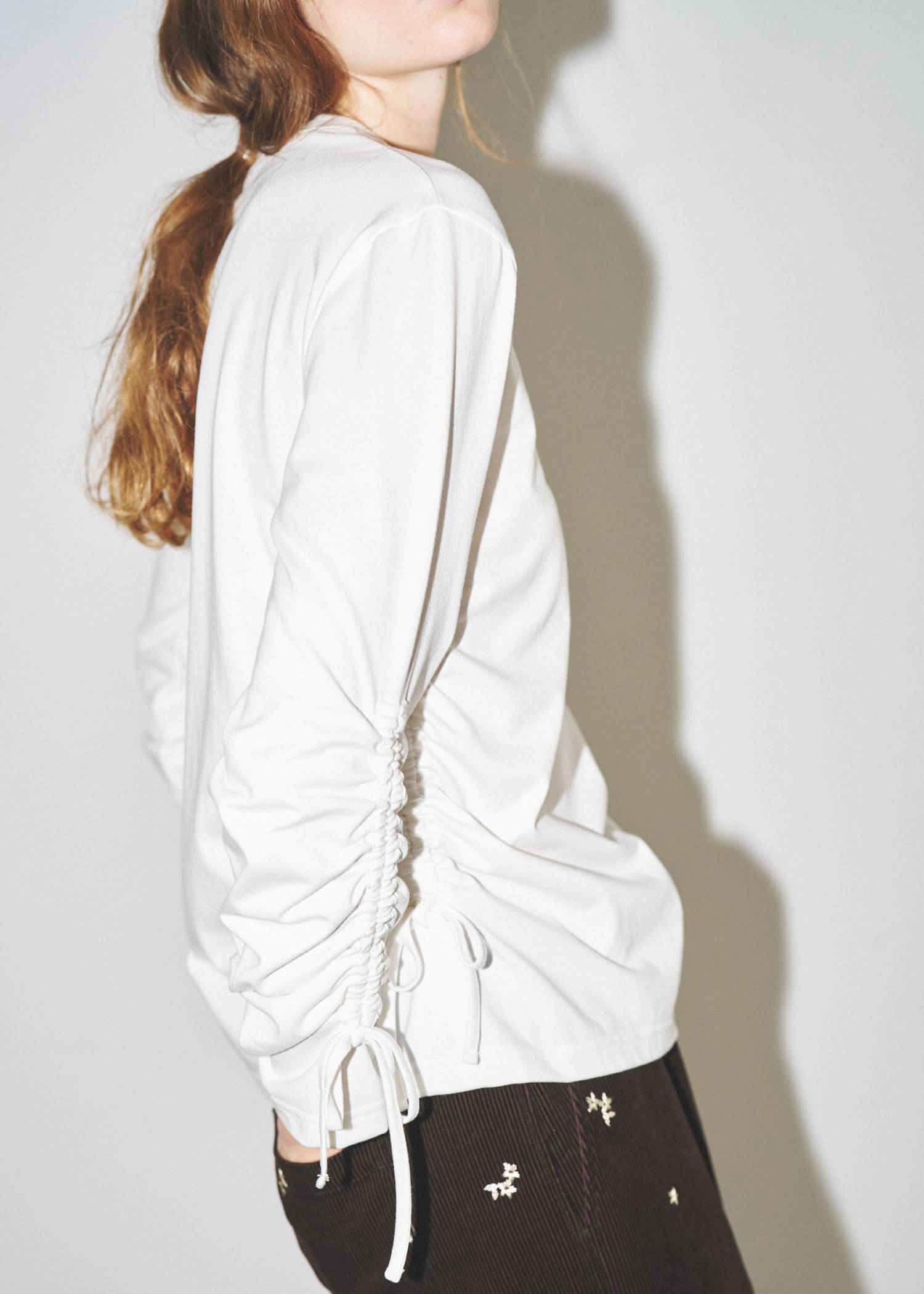size adjustment drawstring tops