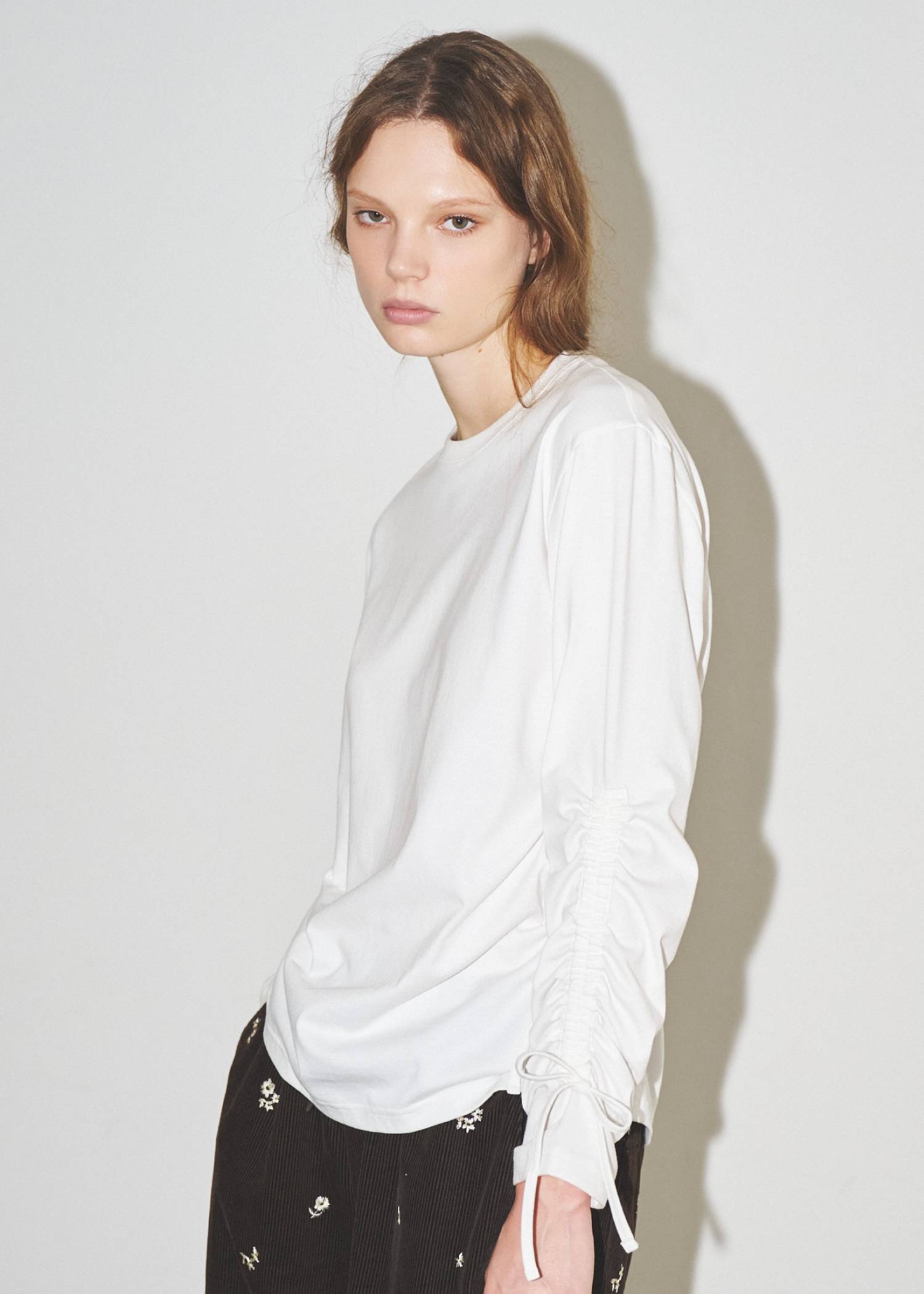 size adjustment drawstring tops