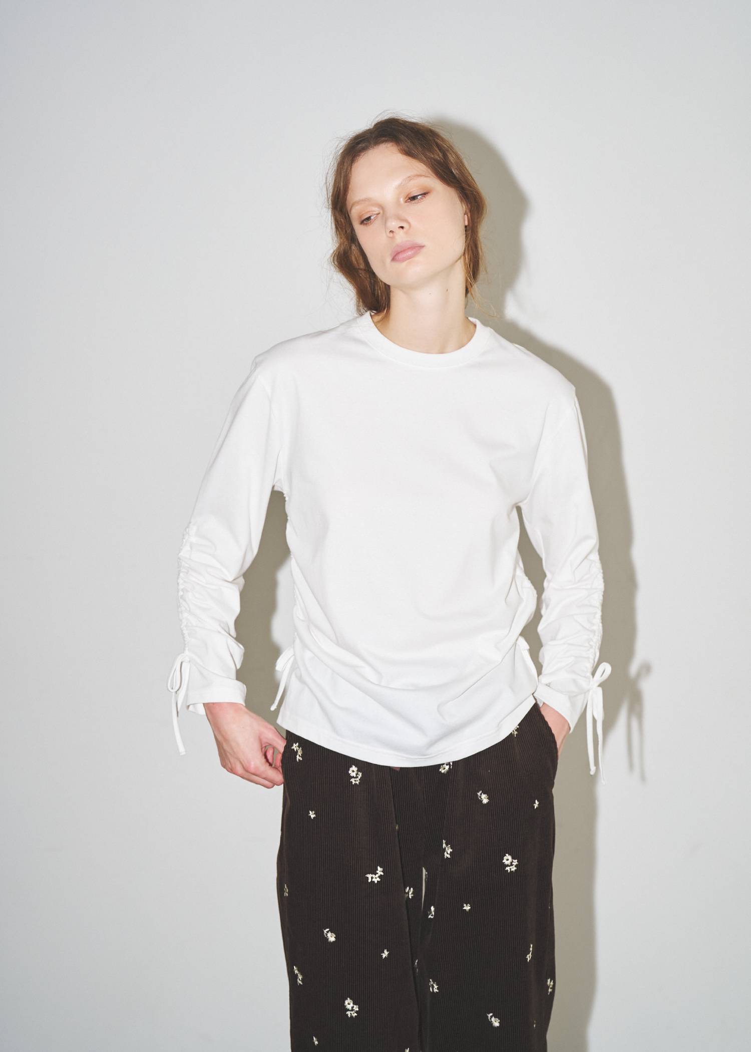size adjustment drawstring tops