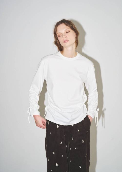 size adjustment drawstring tops