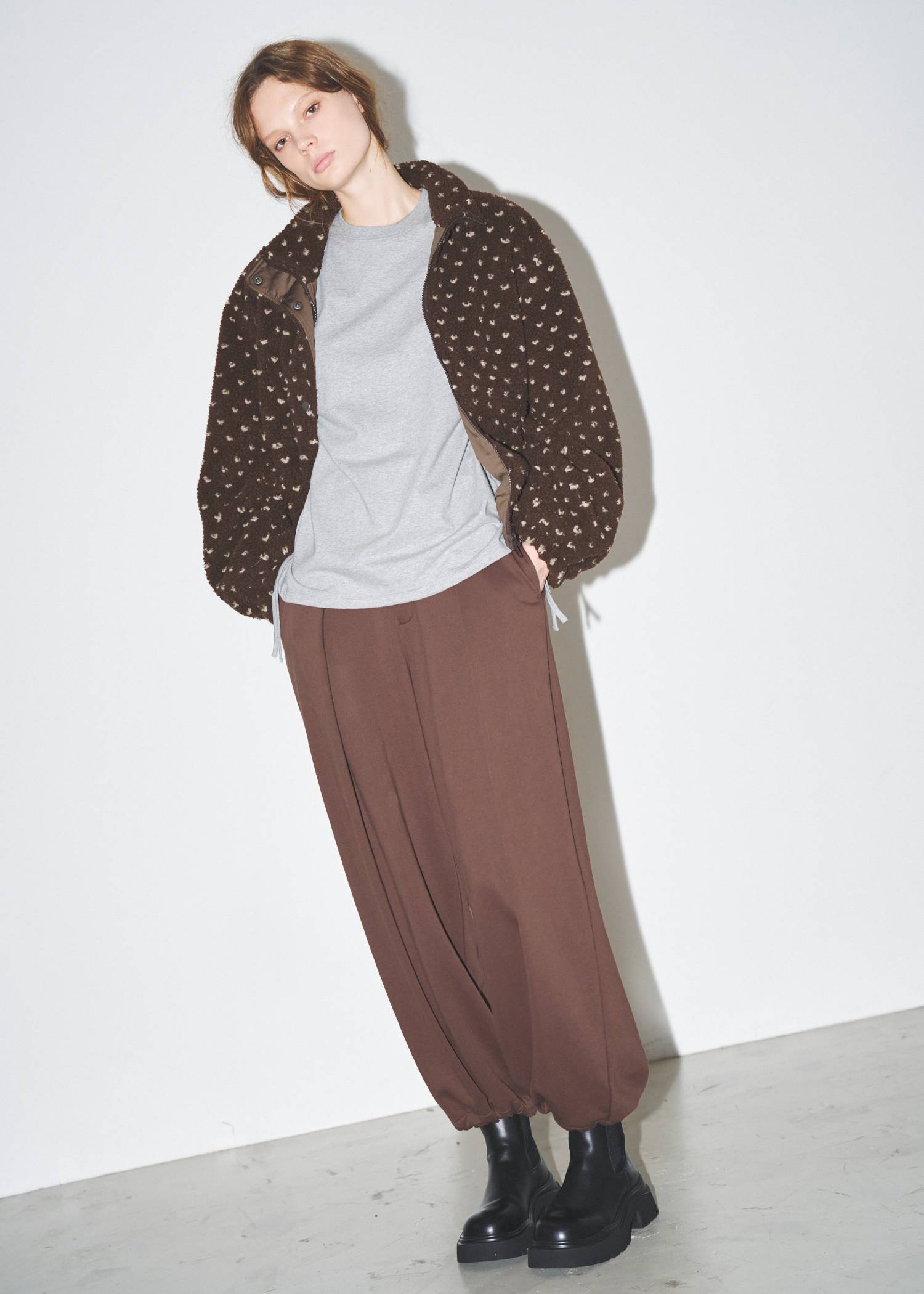 size adjustment drawstring tops