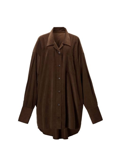 over size corduroy SH