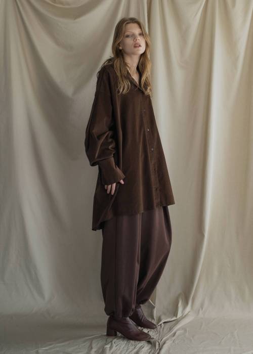 over size corduroy SH