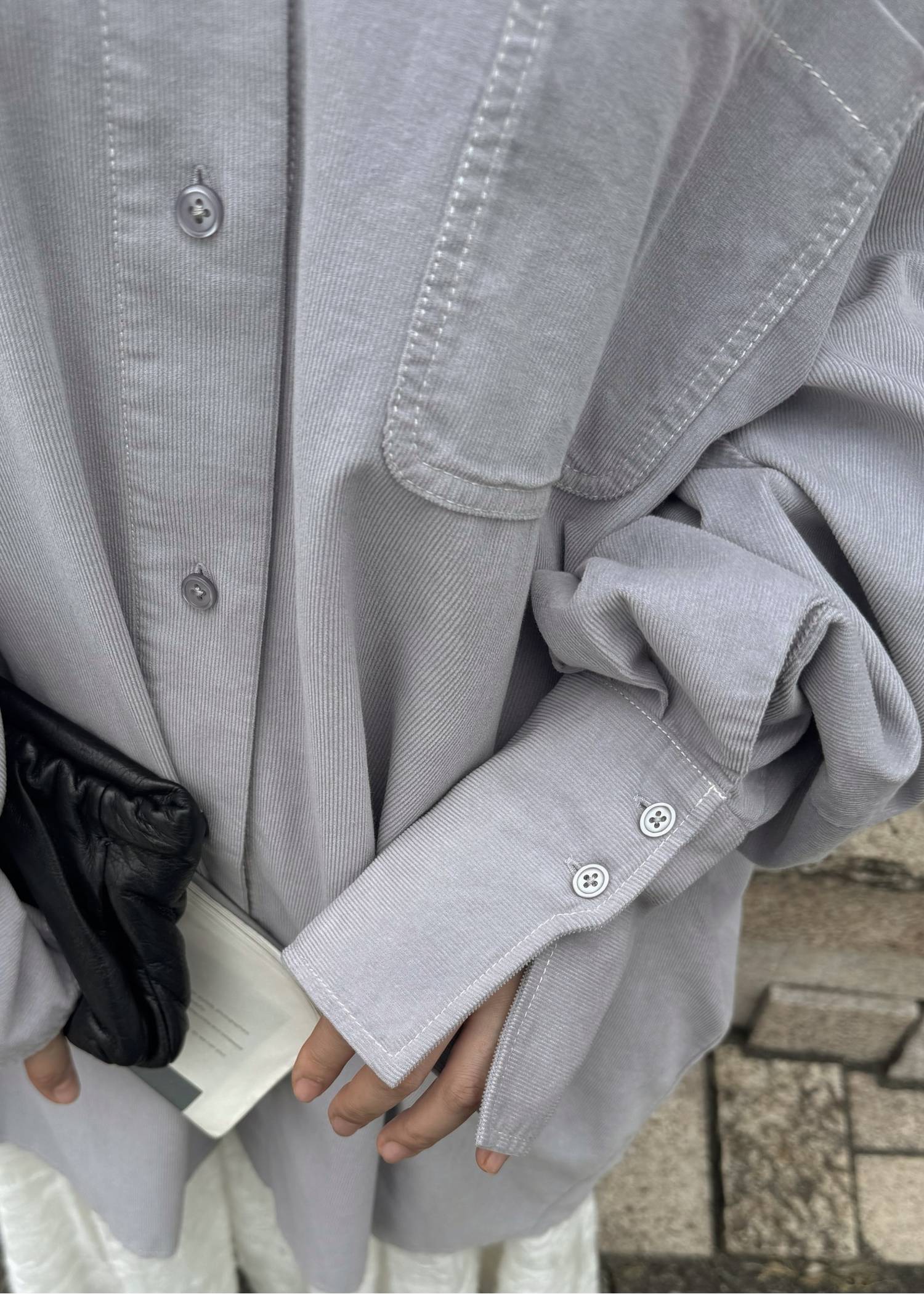 over size corduroy SH