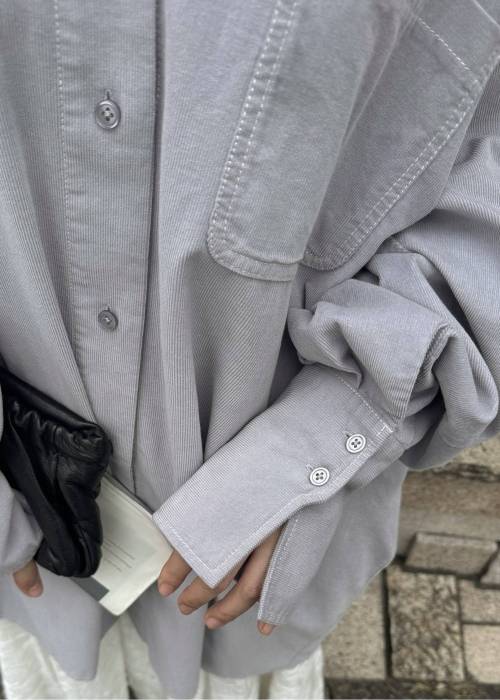 over size corduroy SH