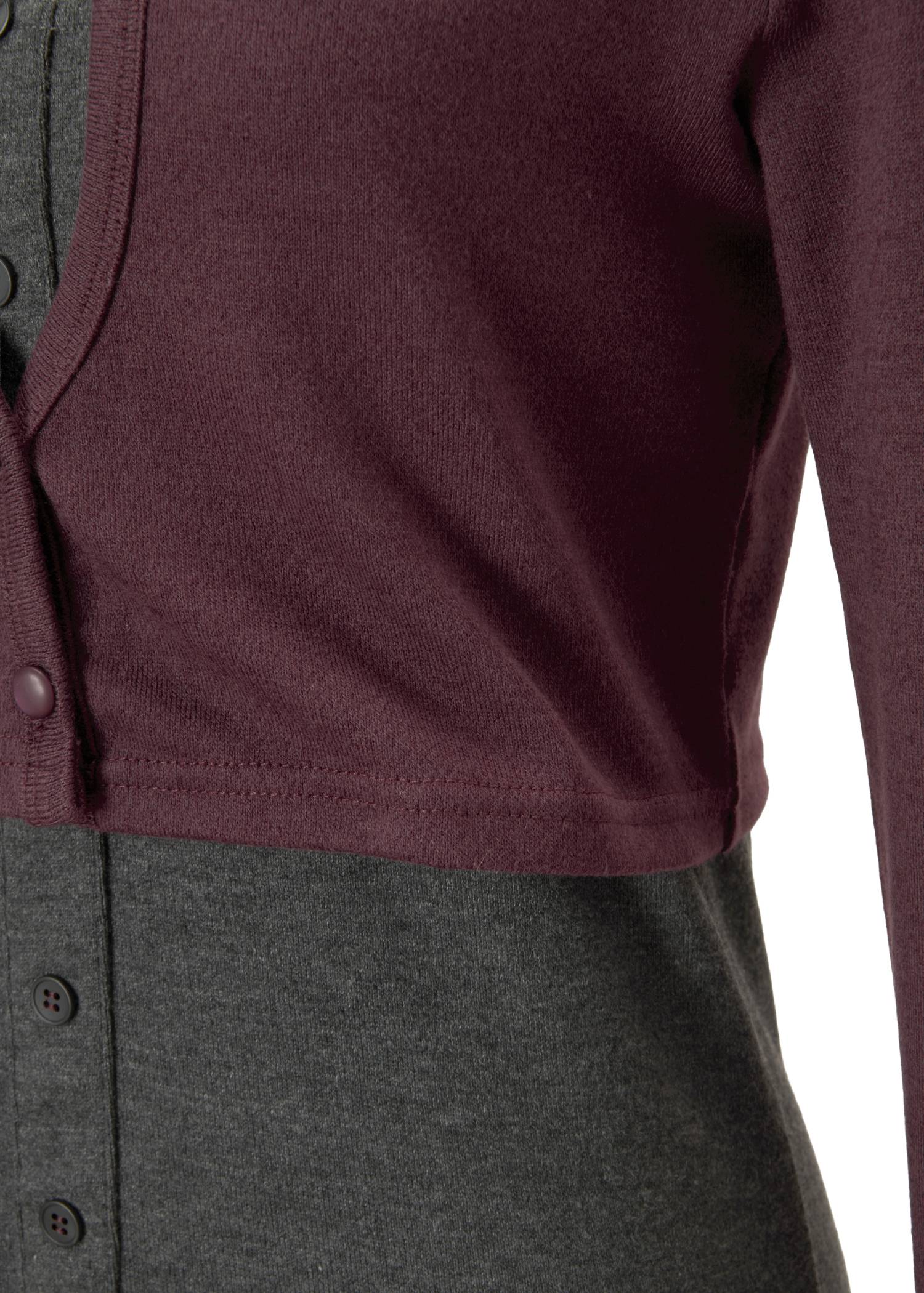 bicolor layered warm touch tops