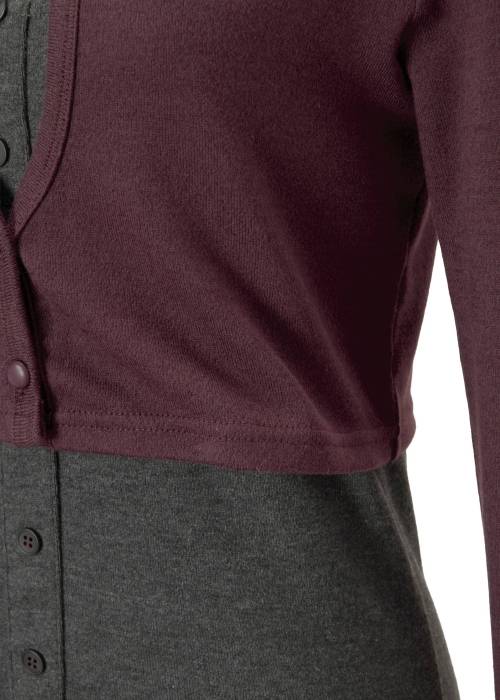 bicolor layered warm touch tops