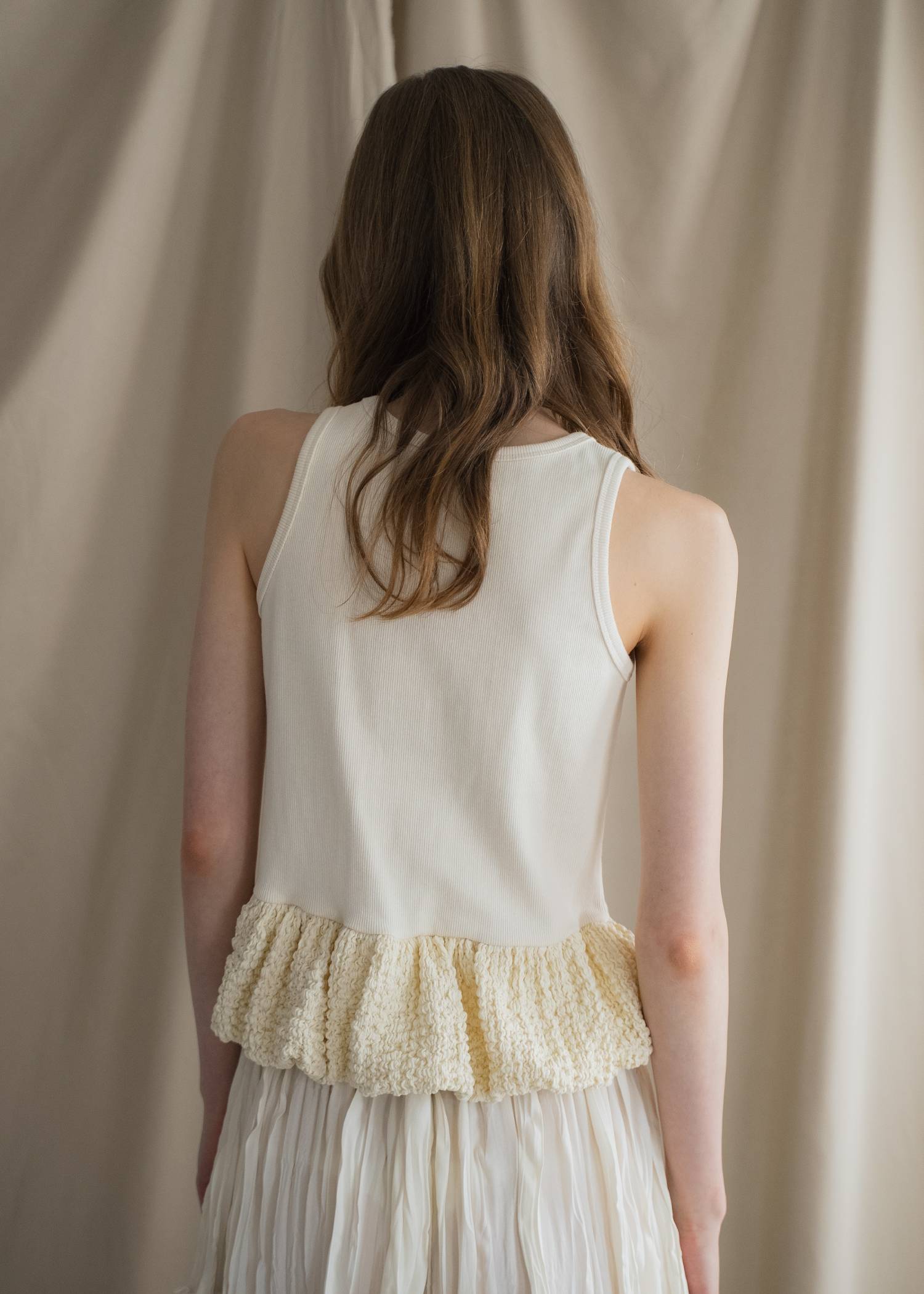 poodle dolman ensemble rib tank SET