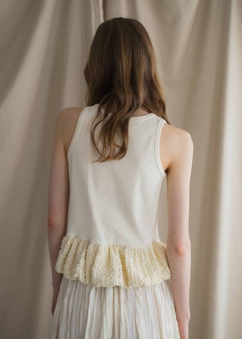 poodle dolman ensemble rib tank SET