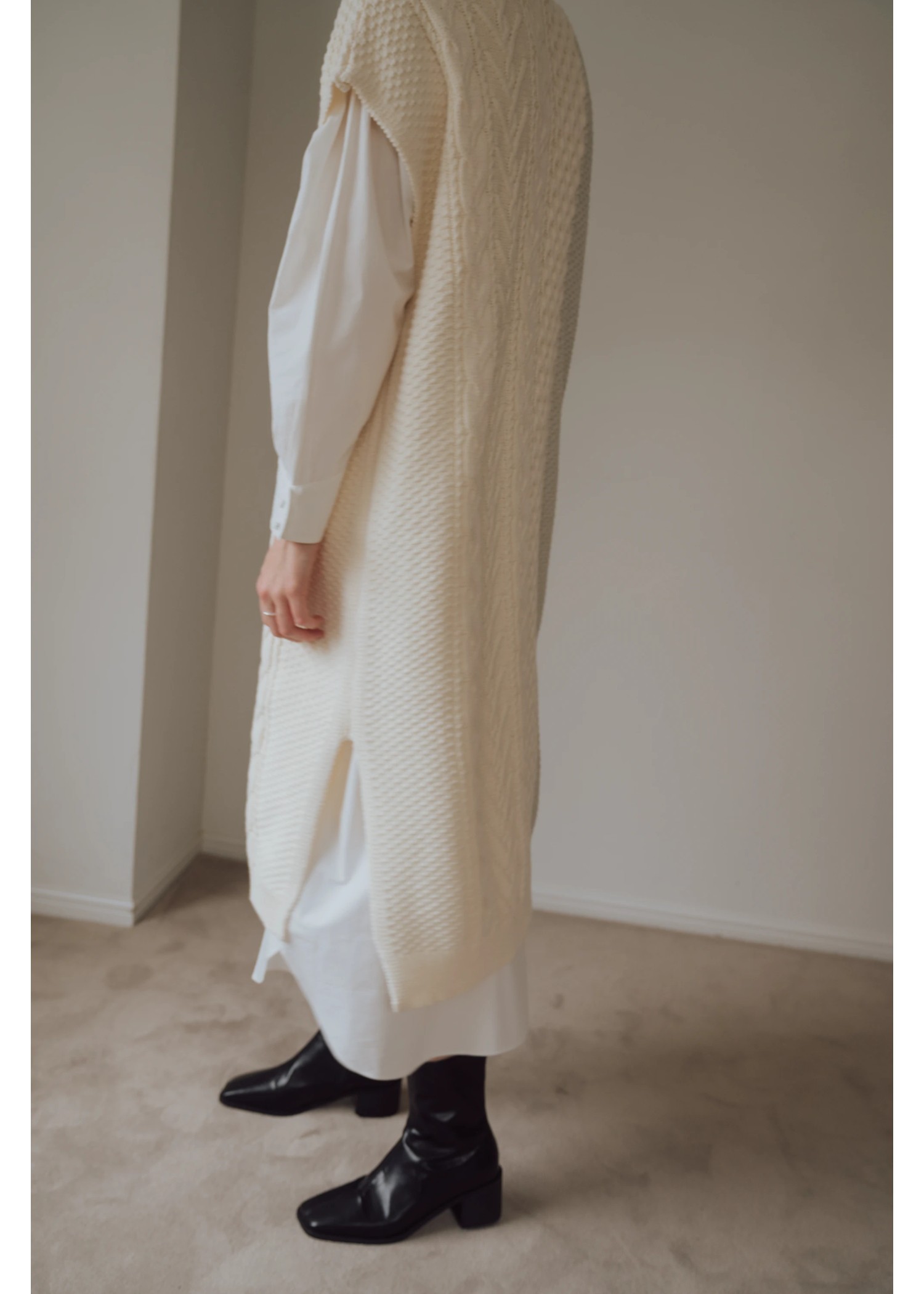 bi color kaftan cable OP