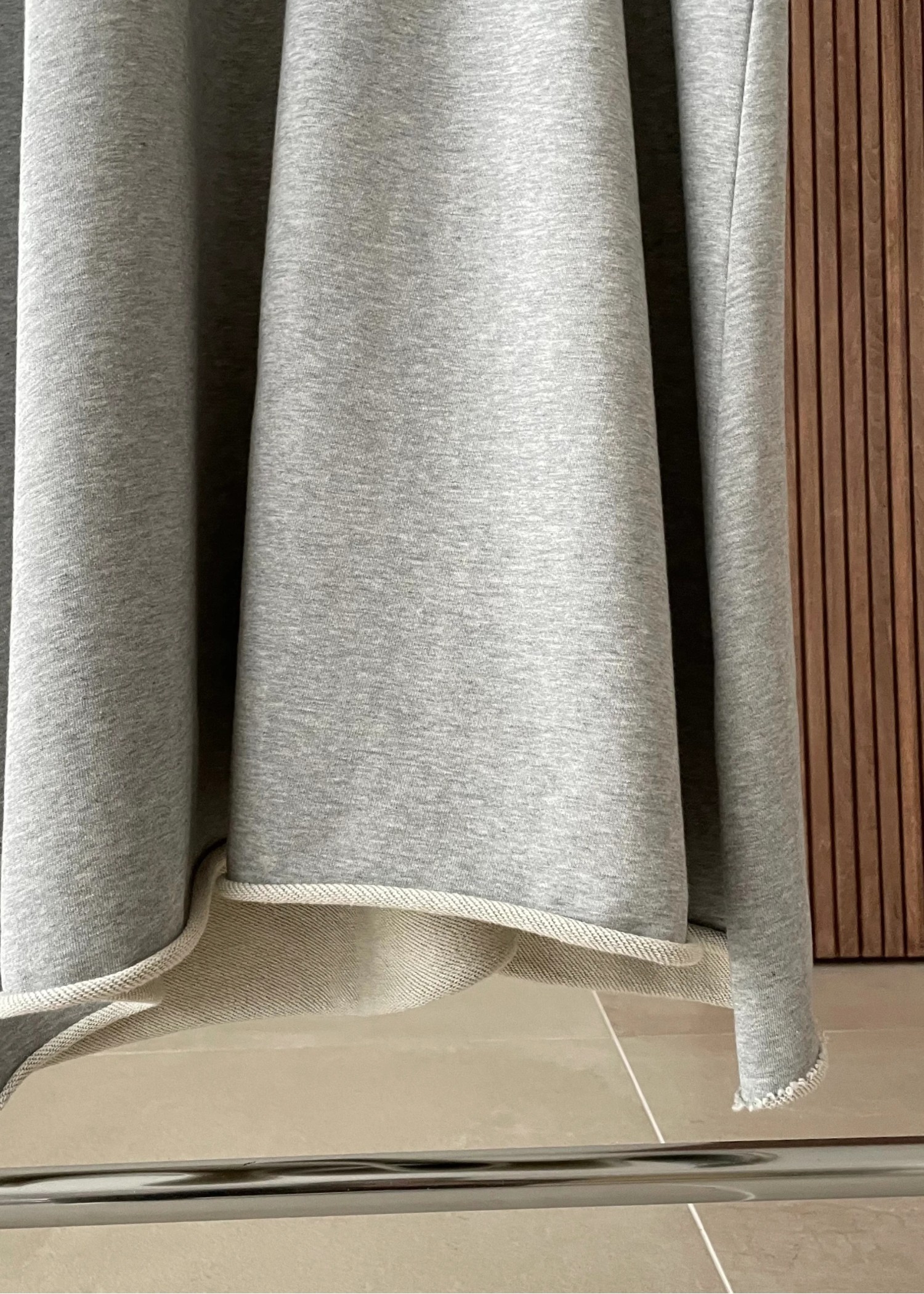 deep v neck 2way sweat OP