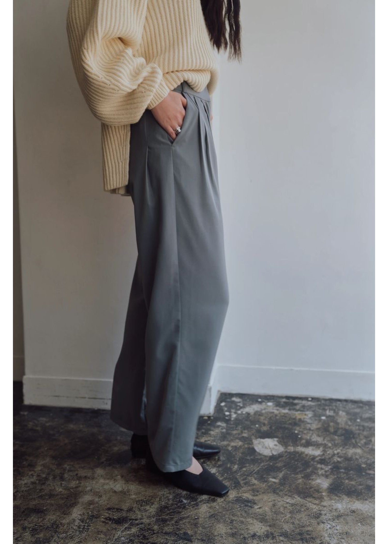 stringy twill many tuck PT