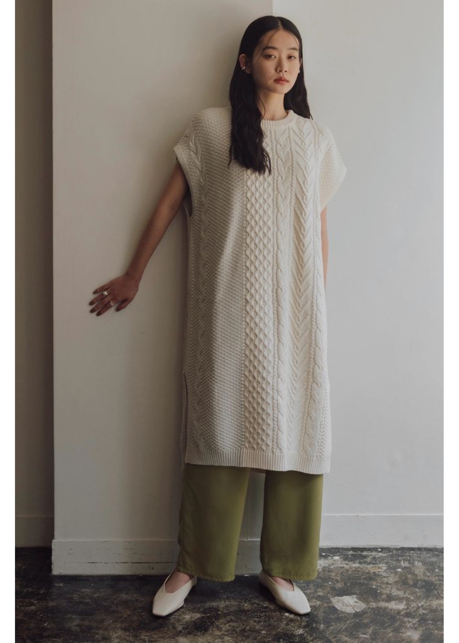 stringy twill many tuck PT