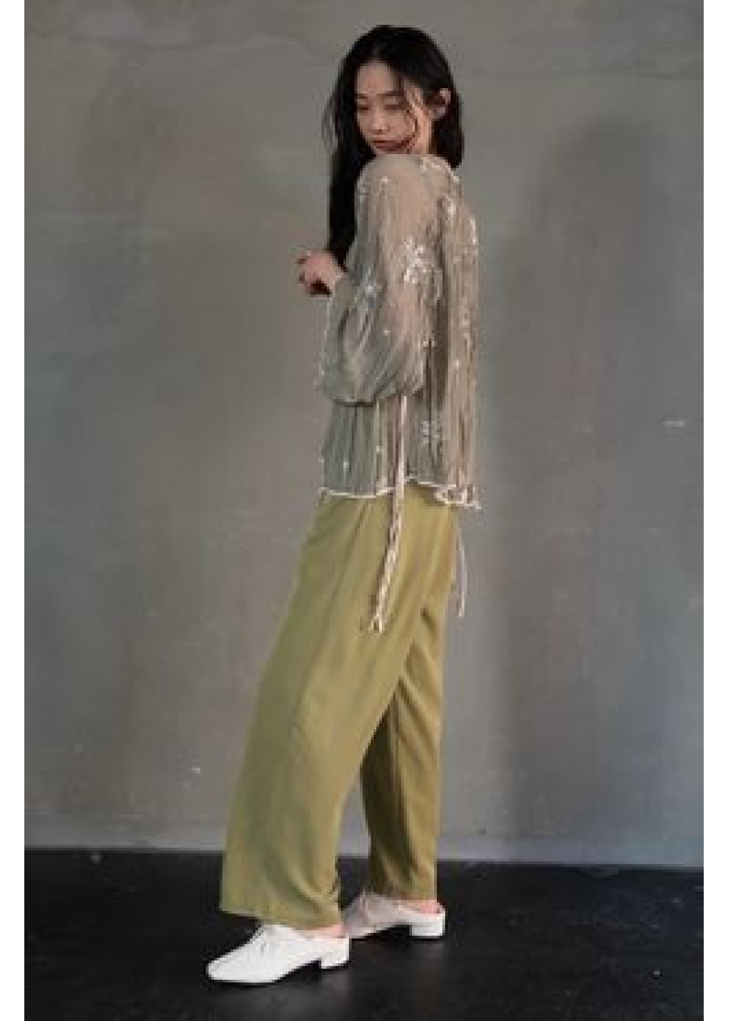 stringy twill many tuck PT