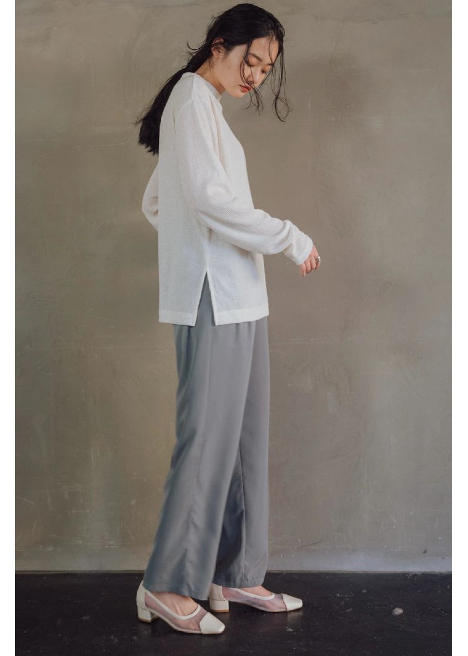 stringy twill many tuck PT