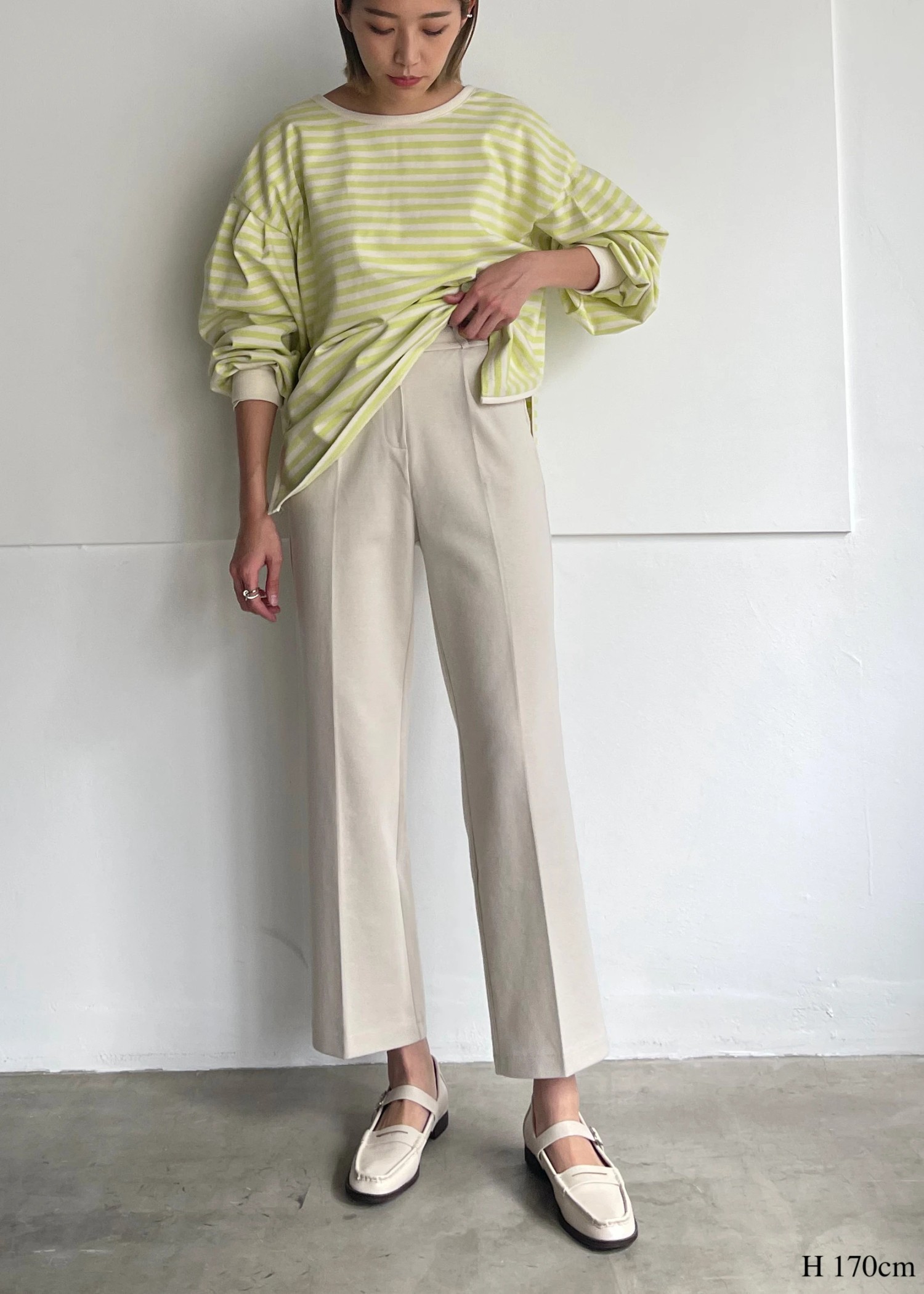 ponte center press slacks PT