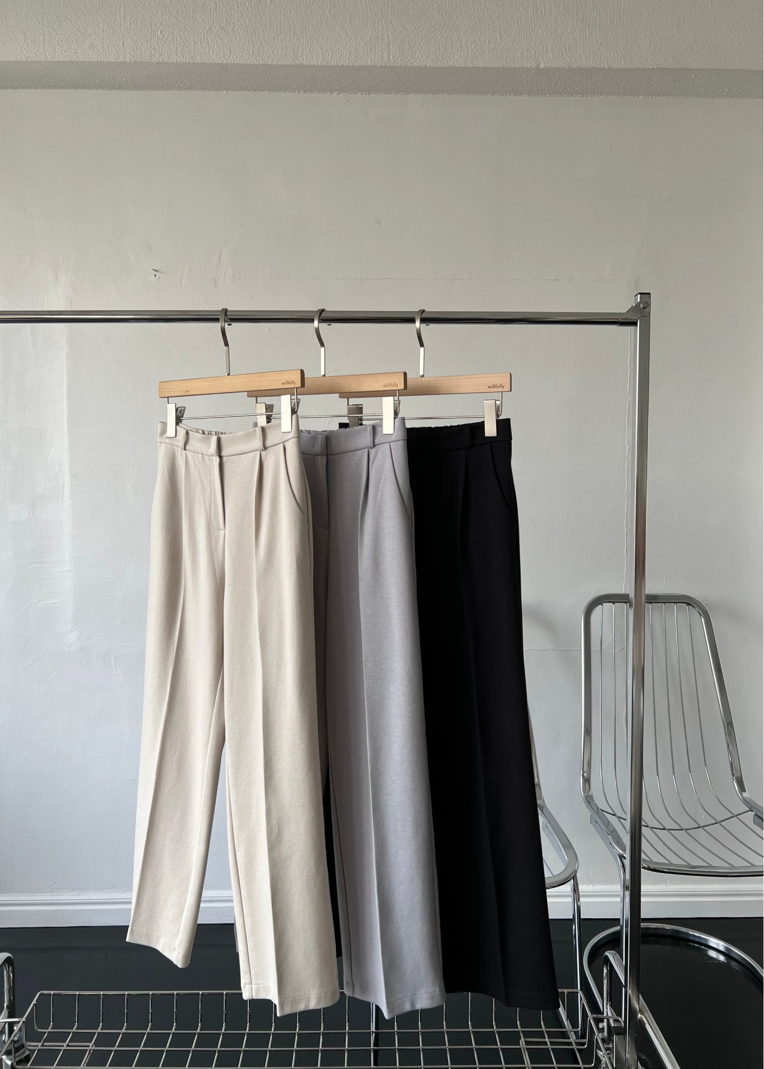 ponte center press slacks PT