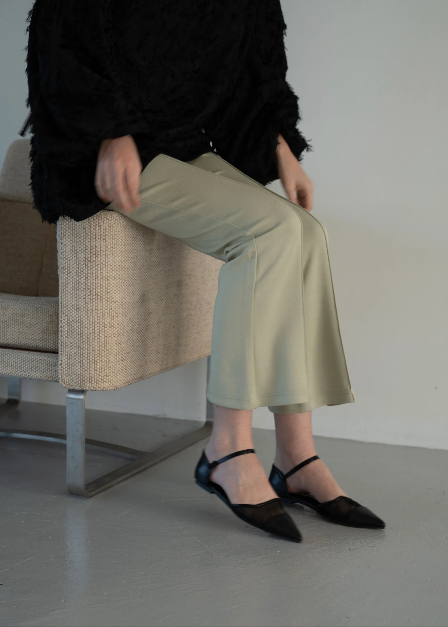 new choice center seam ponte flare PT