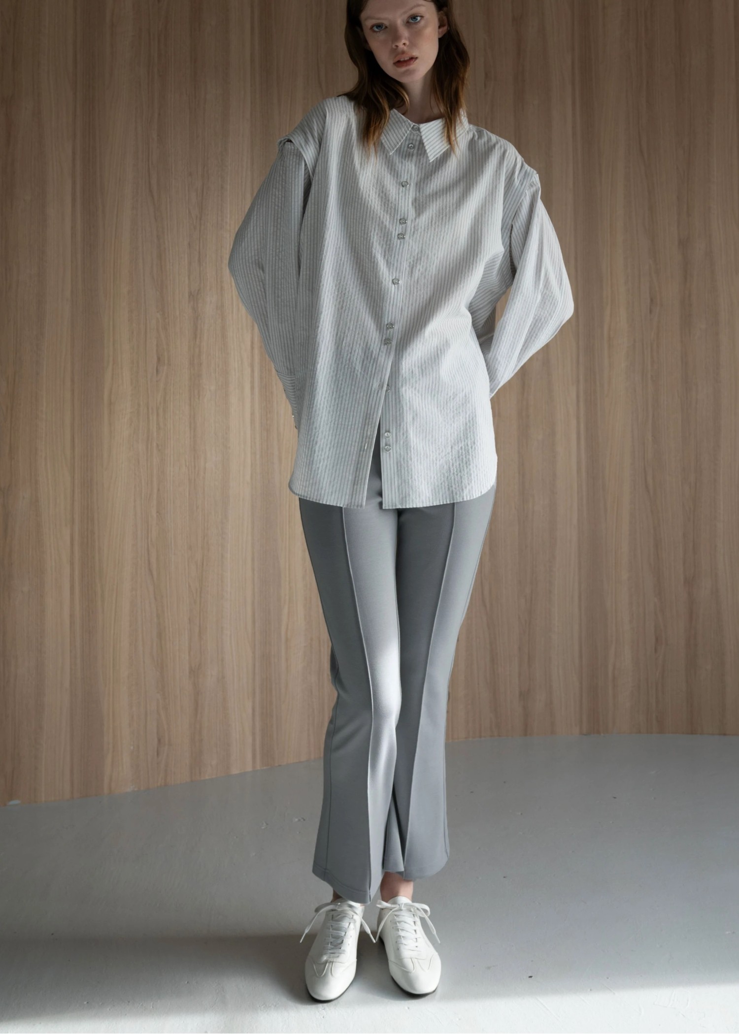 new choice center seam ponte flare PT