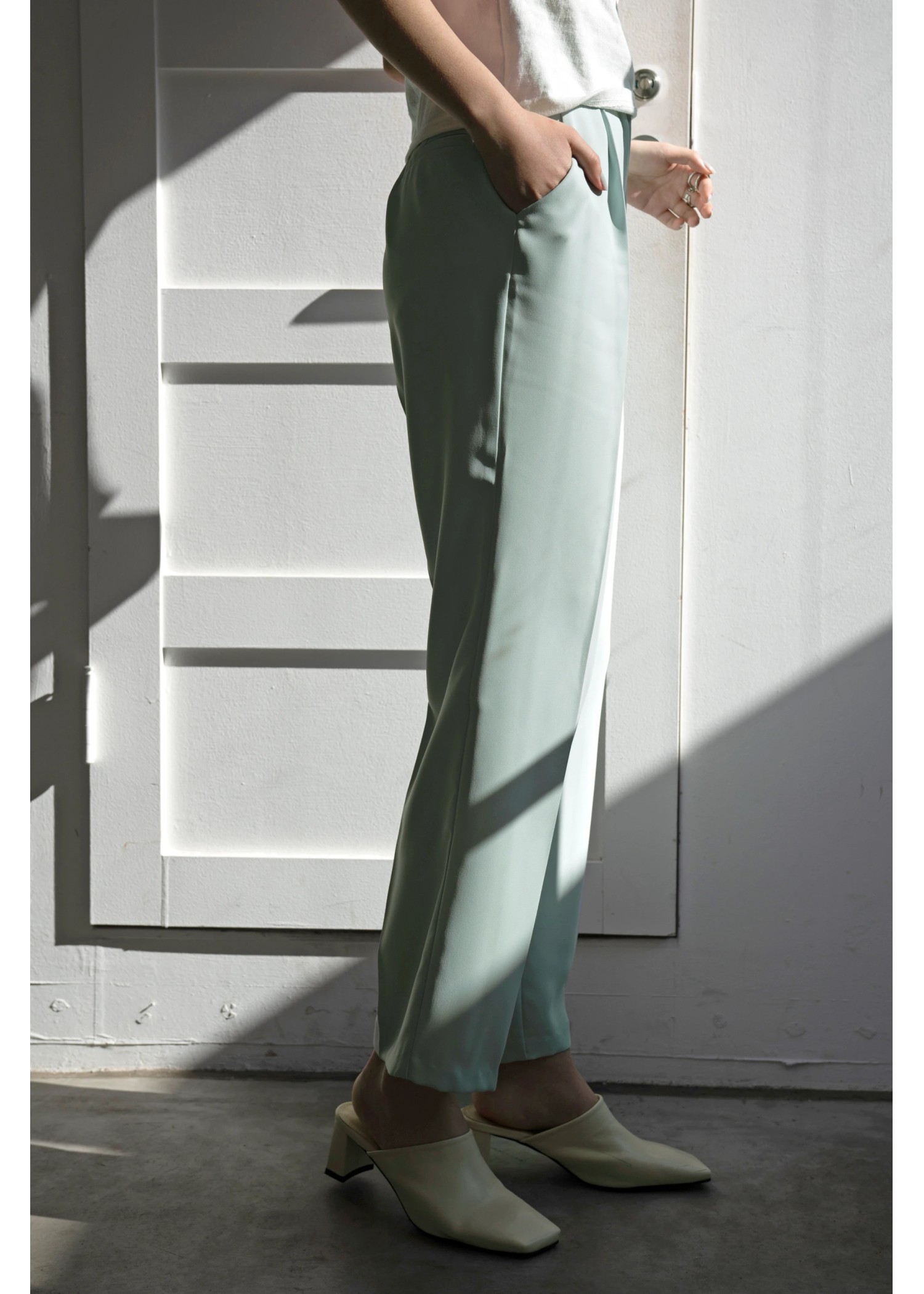 color relax center press slacks PT