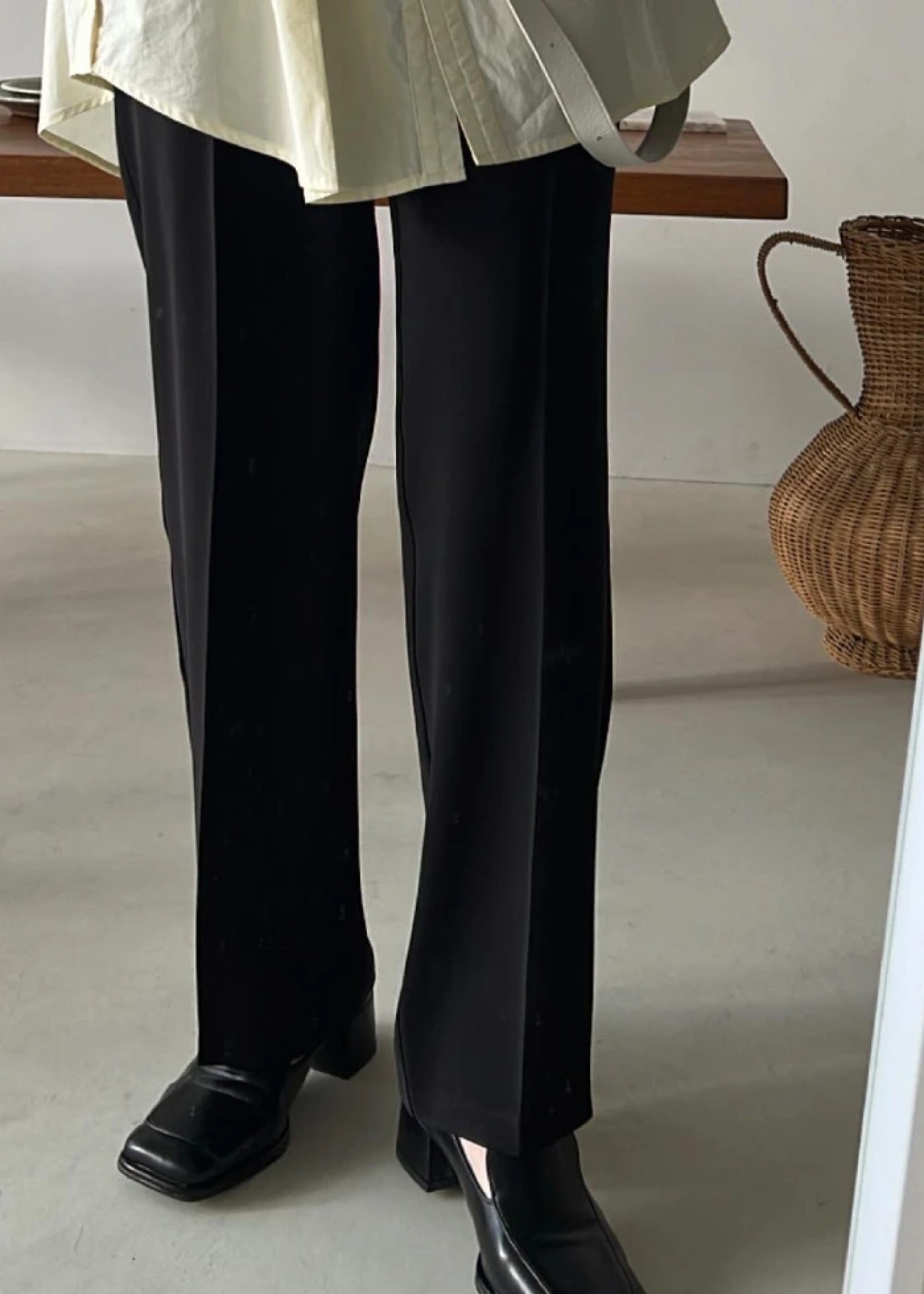 color relax center press slacks PT