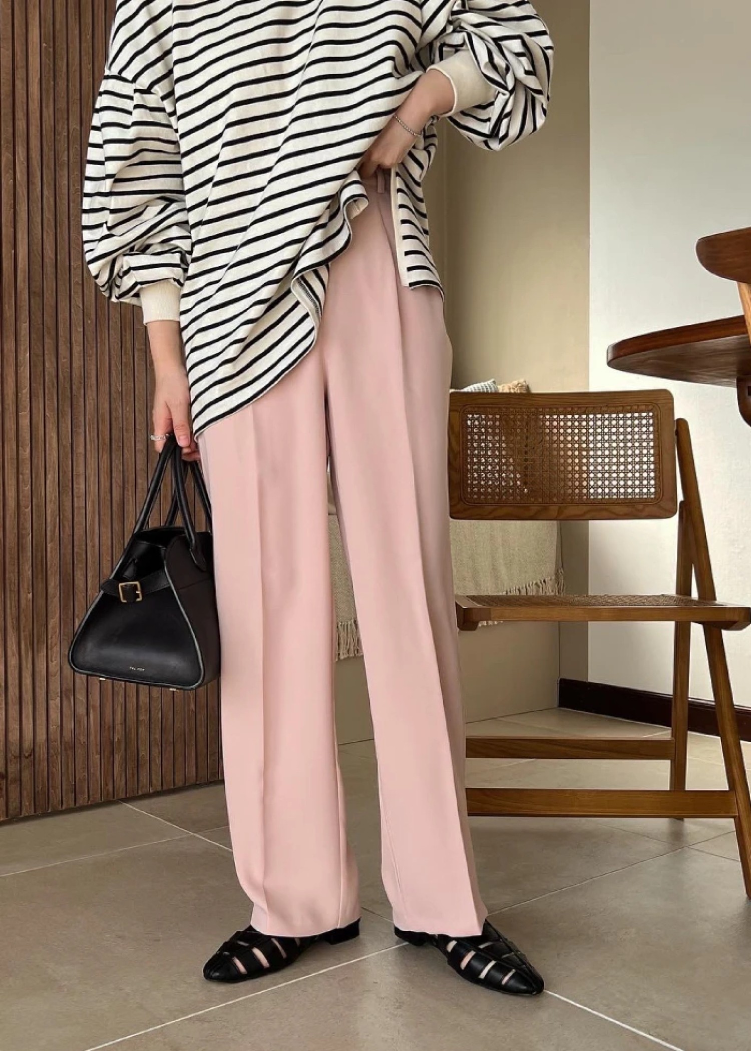 color relax center press slacks PT