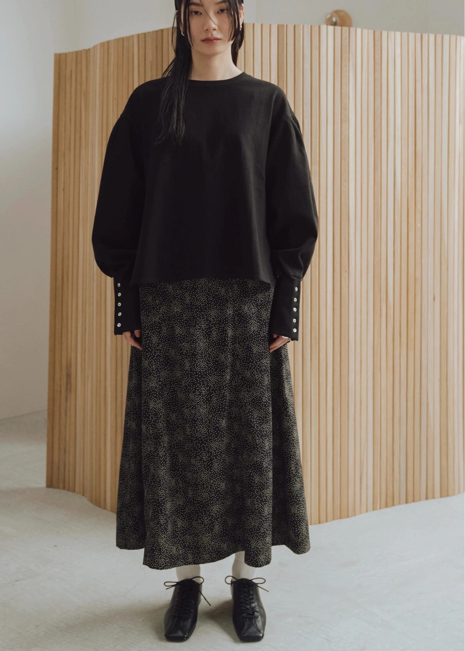 dechine scattered dot slit flare SK