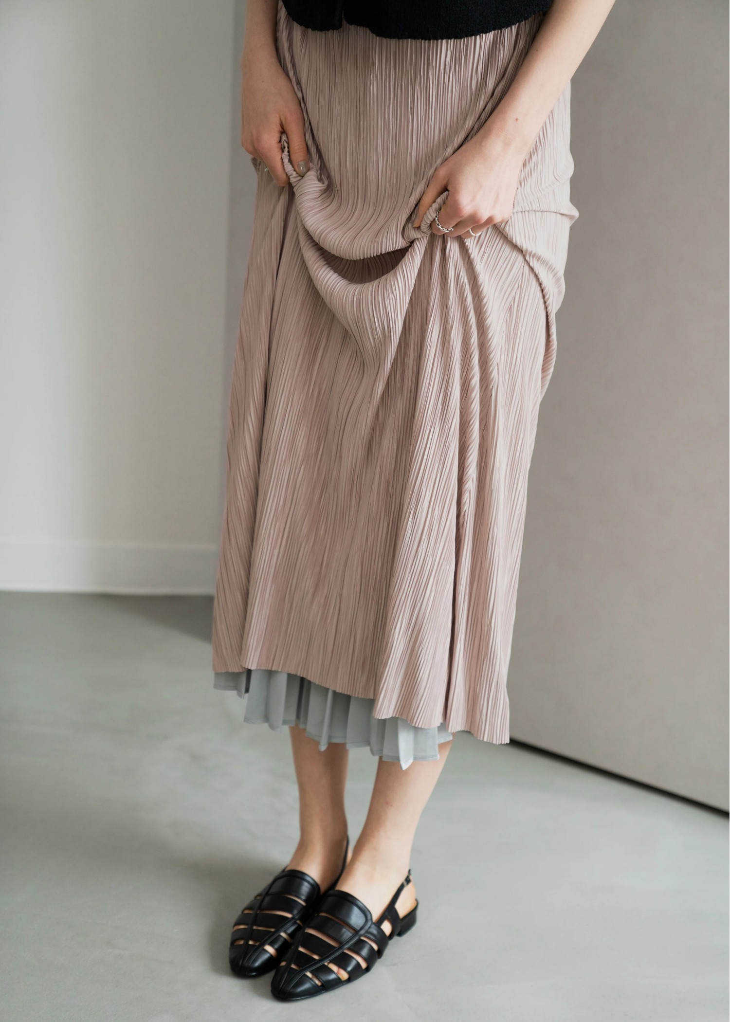 reversible pleats dichotomic SK