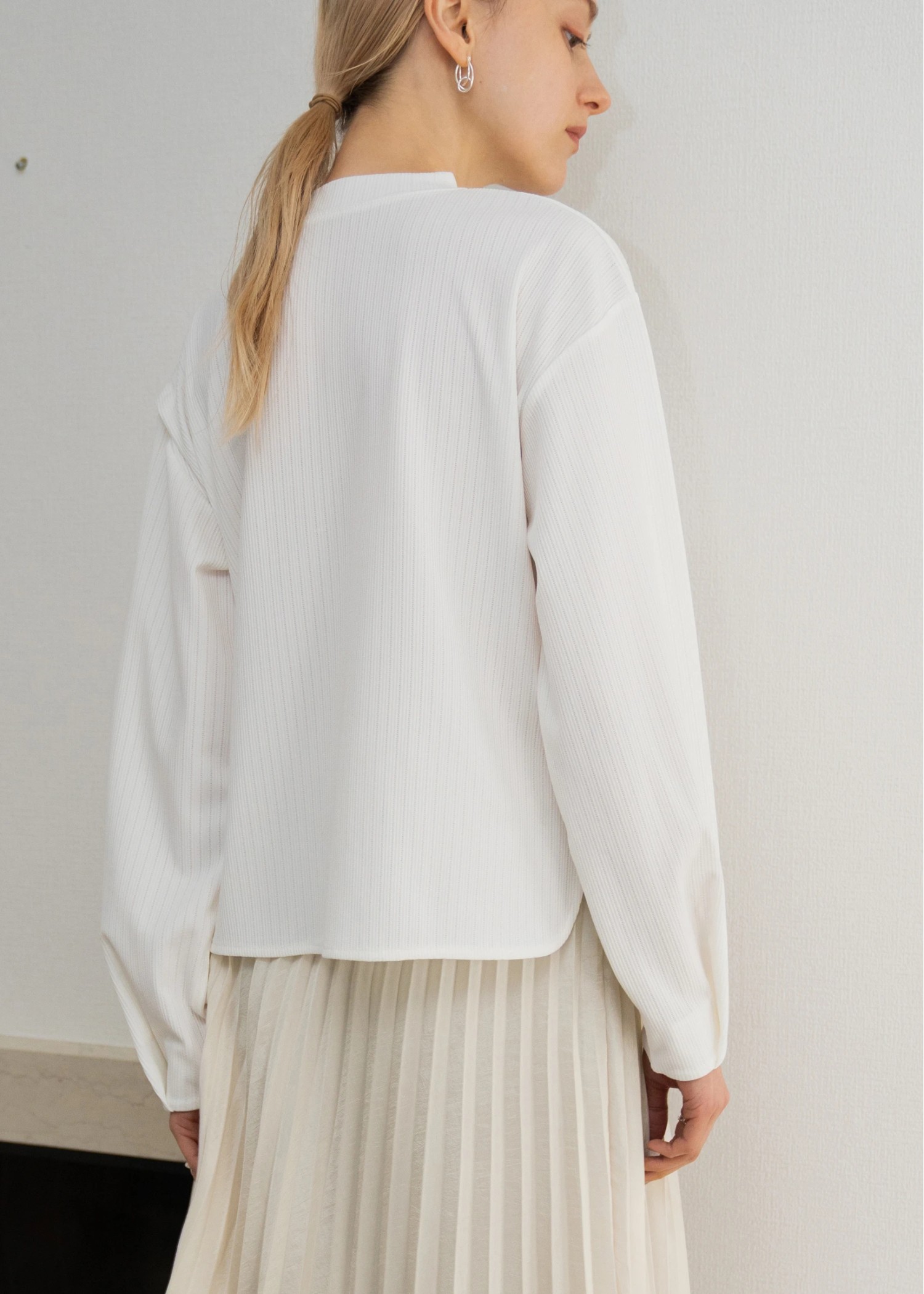 china like eyelet cut tops