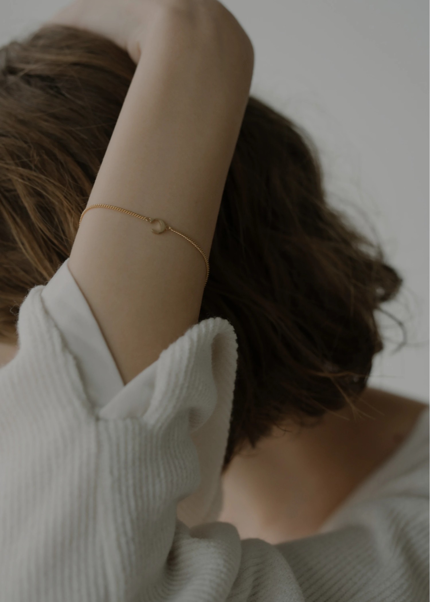 unstable initial motif bracelet