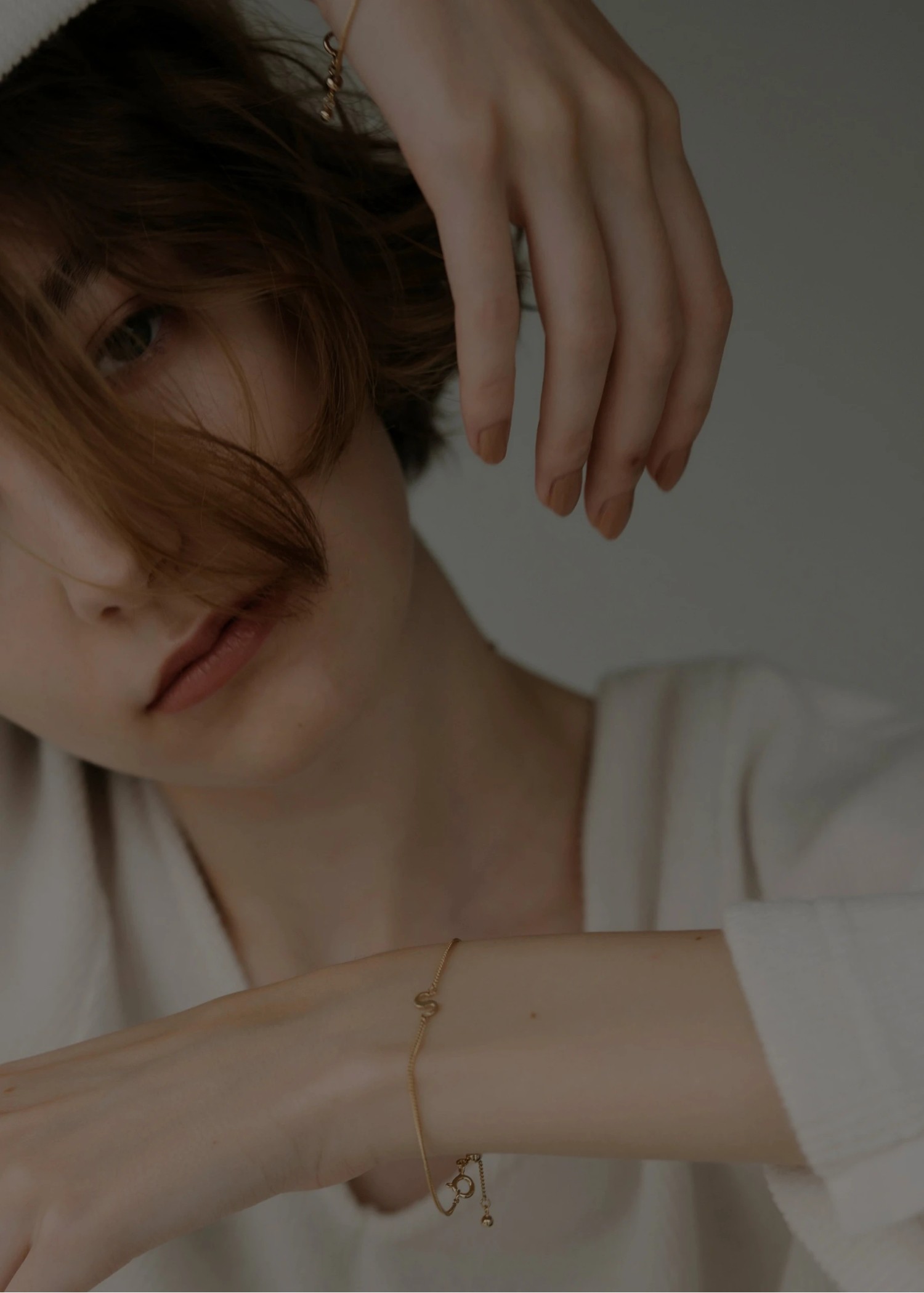 unstable initial motif bracelet