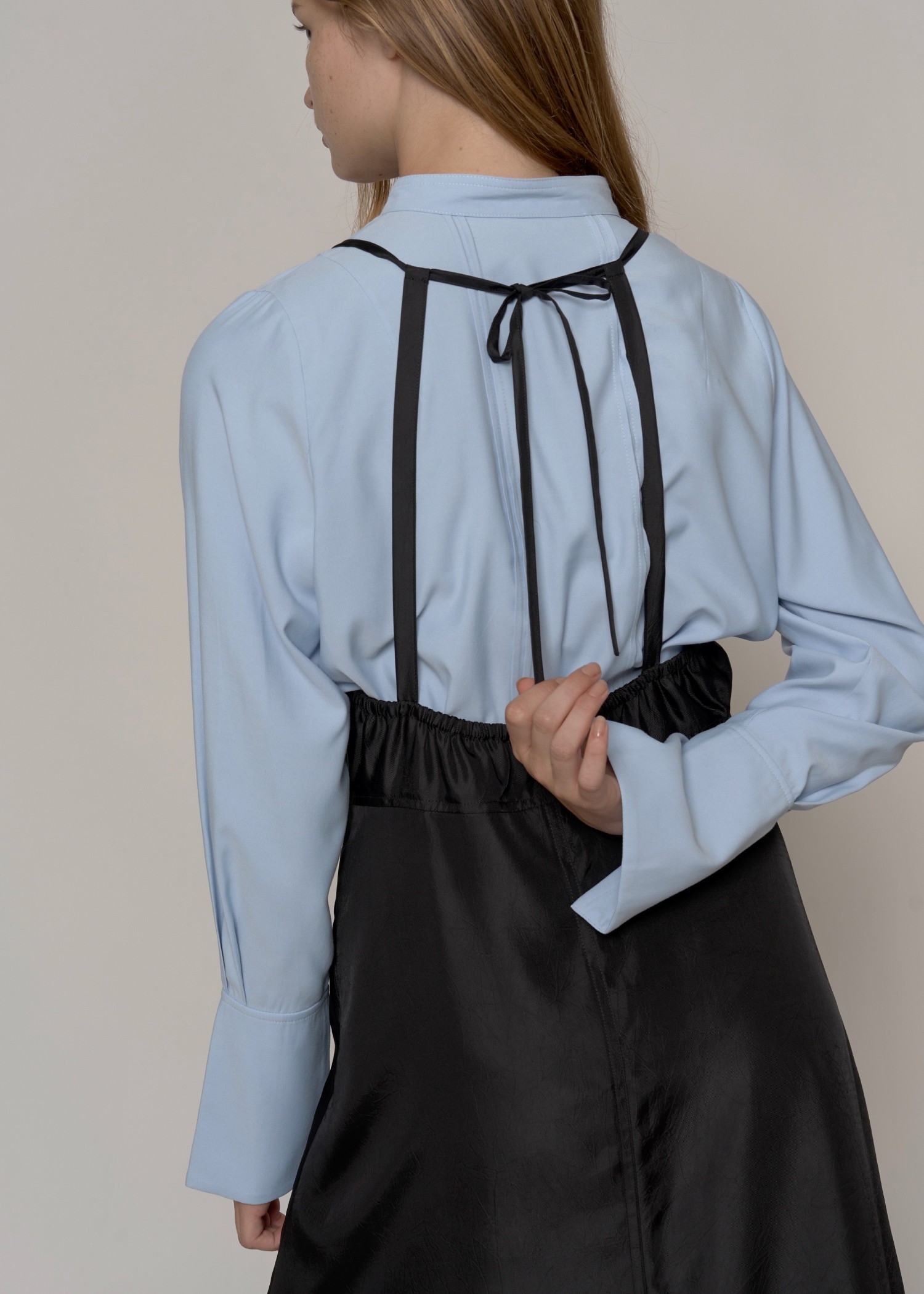 crush satin string adjustment cami OP