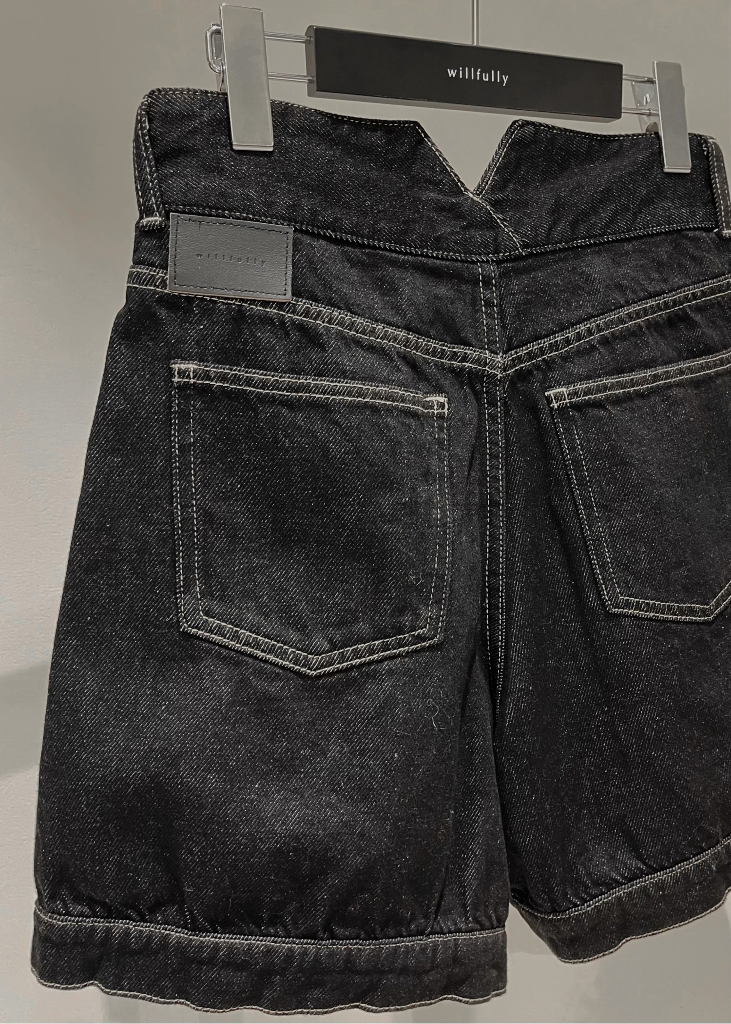 front tuck balloon denim PT