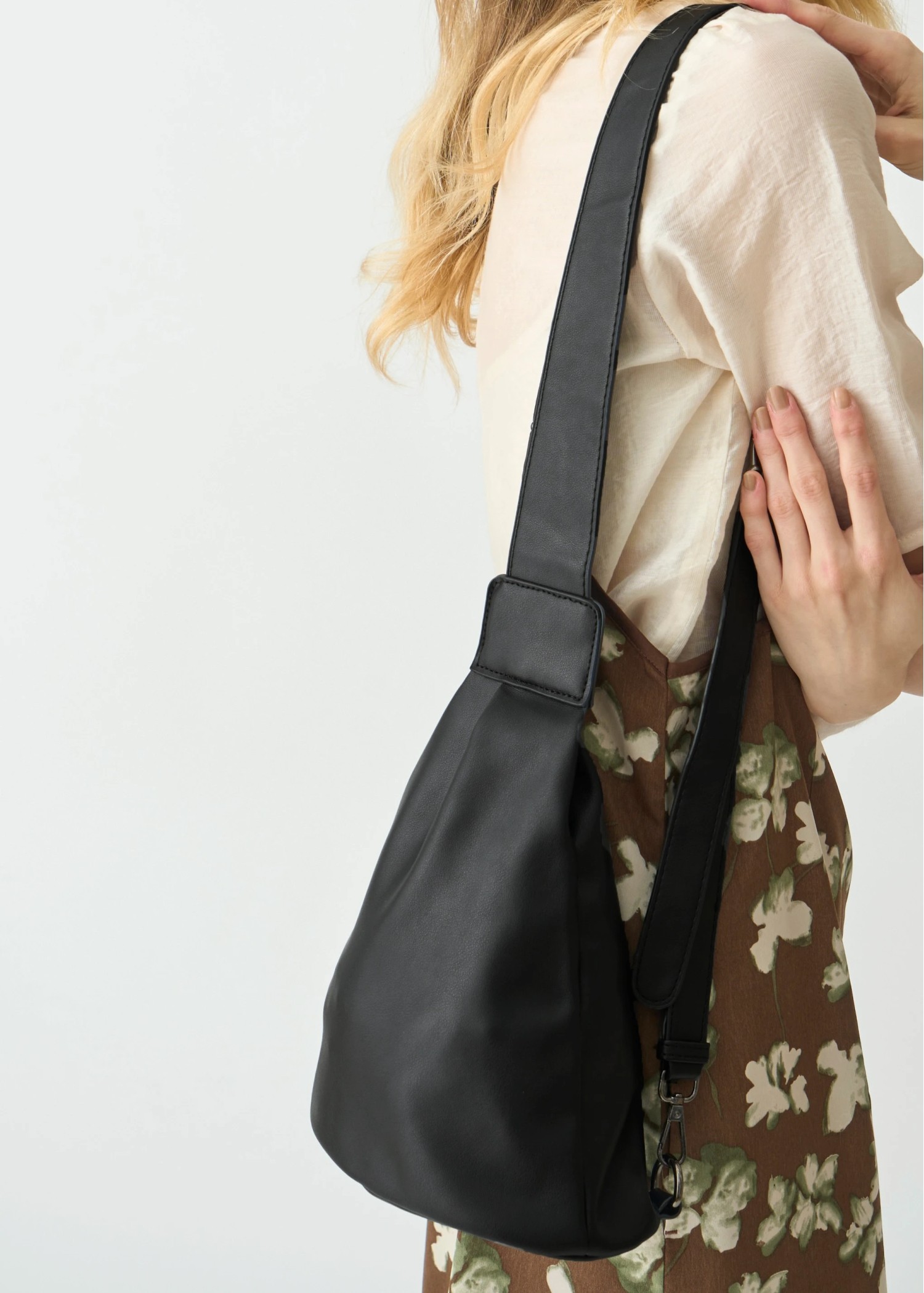 triangle bucket 2way bag