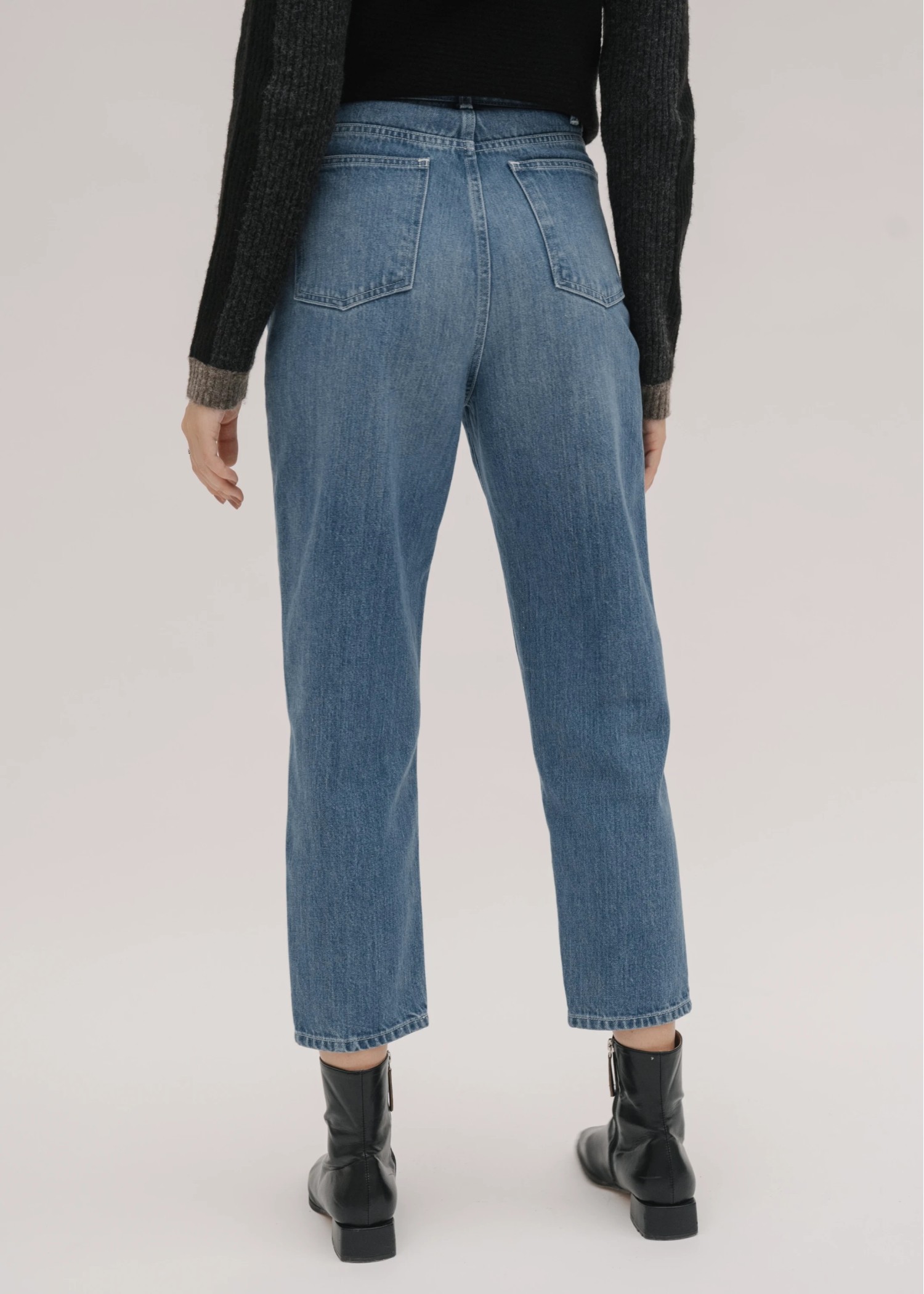 lame paint more high denim PT