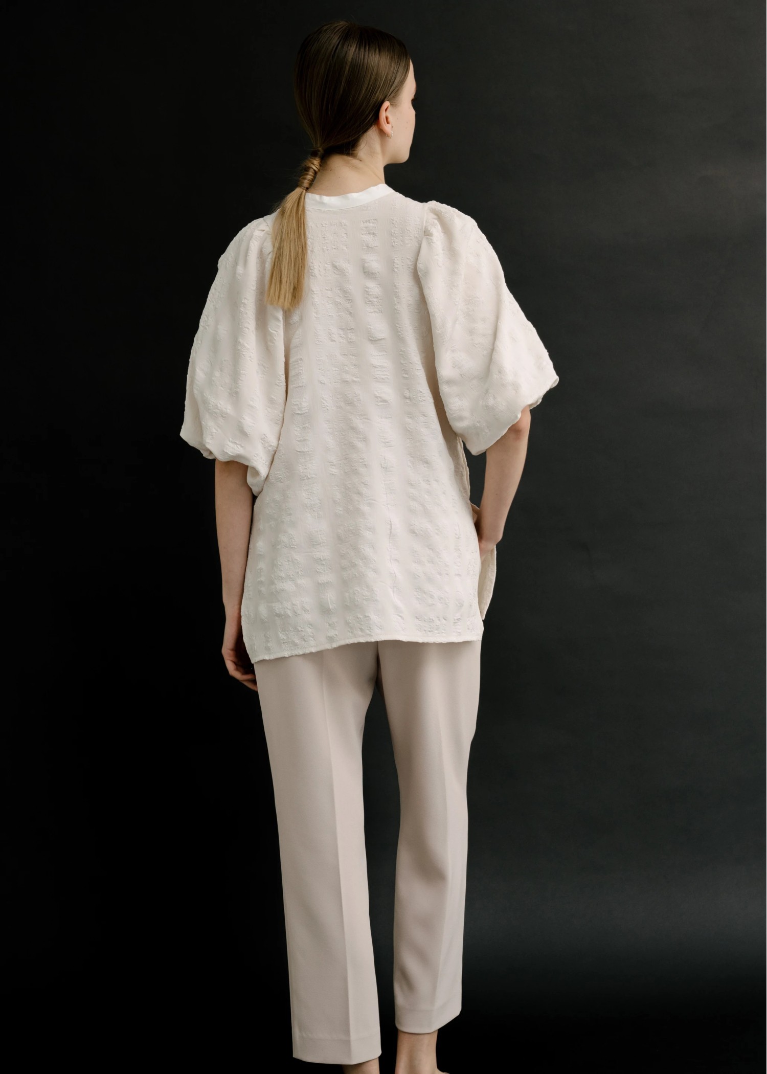 tuck center line stretch tapered PT