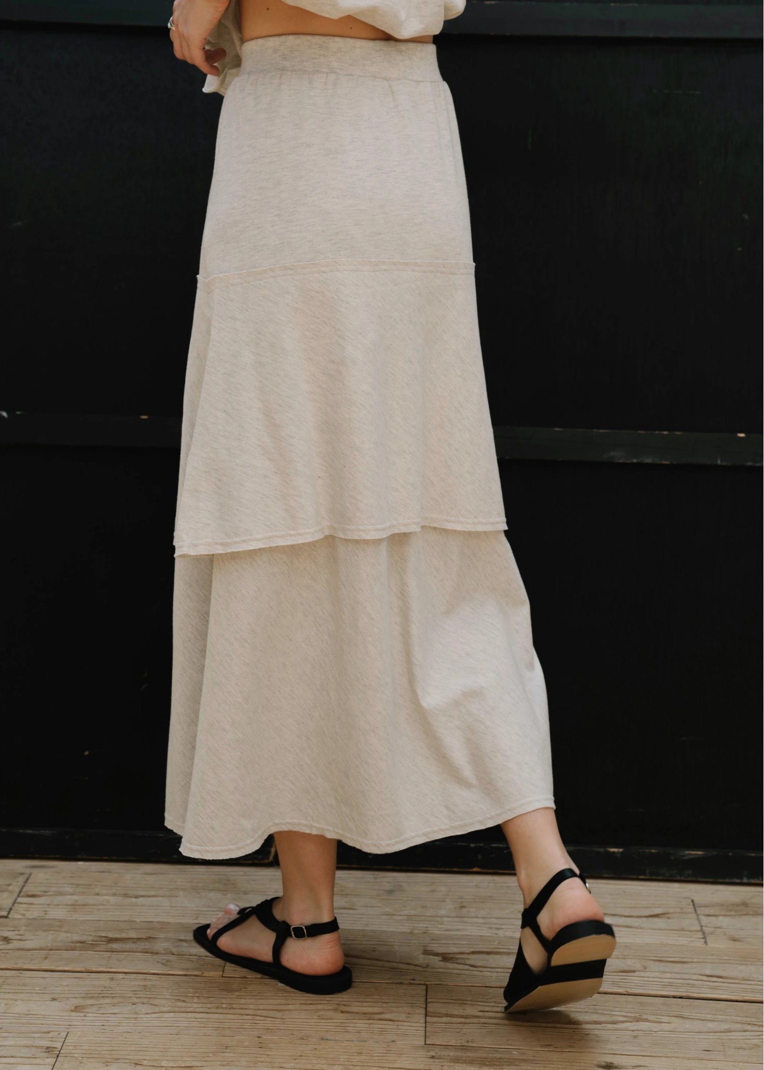 relax cut and sew tiered SK