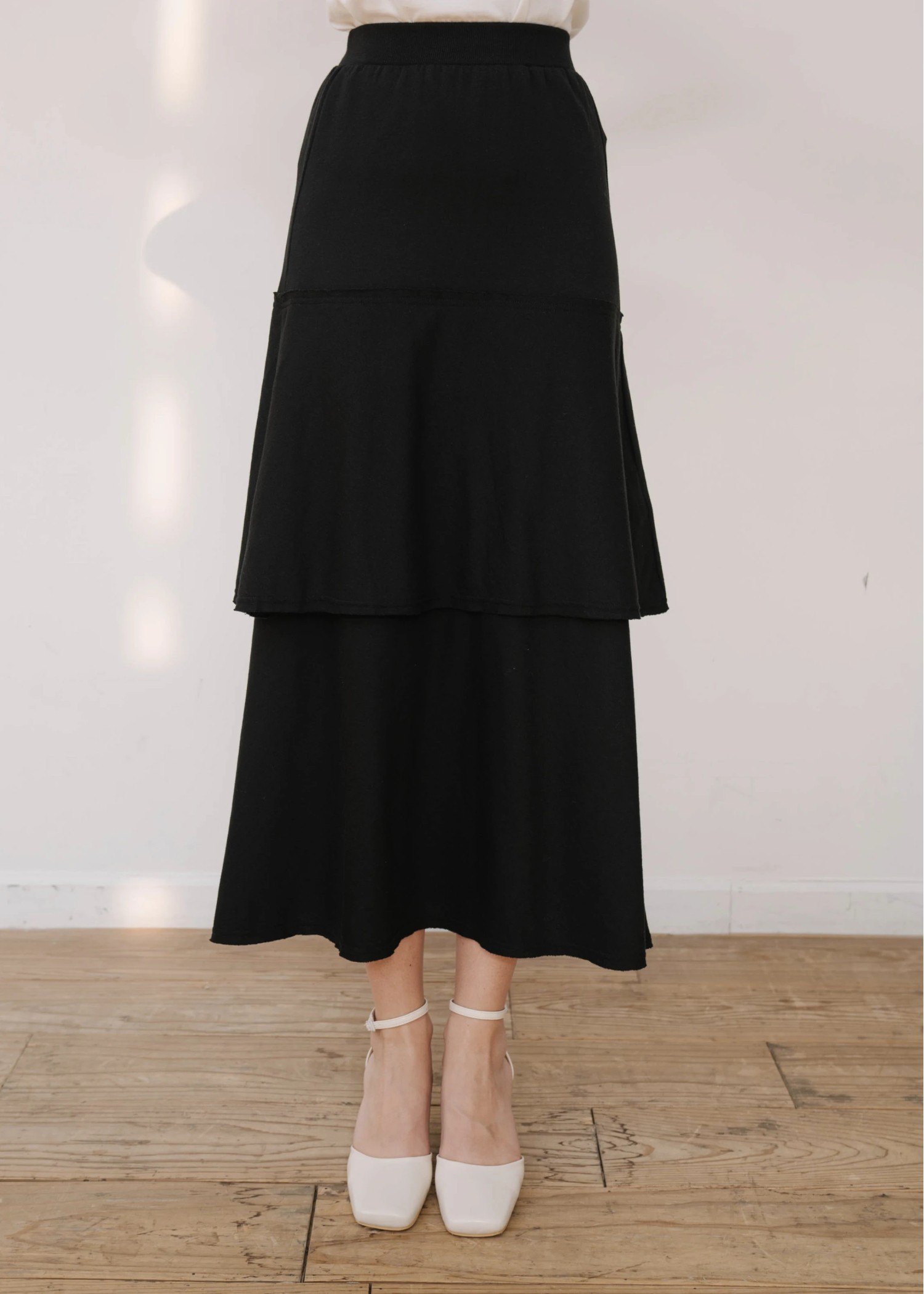 relax cut and sew tiered SK