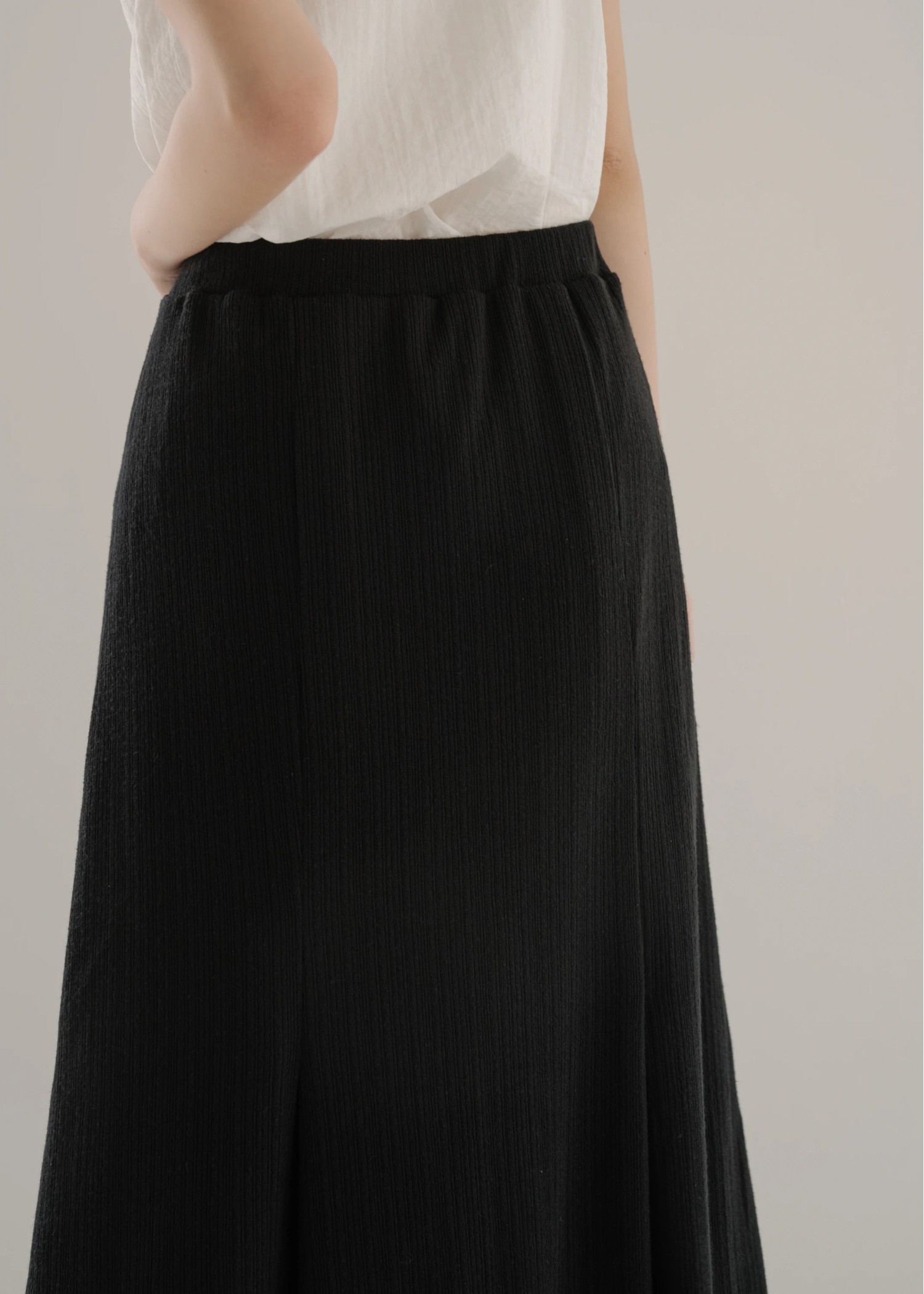 multi rib knit saw mermaid like SK