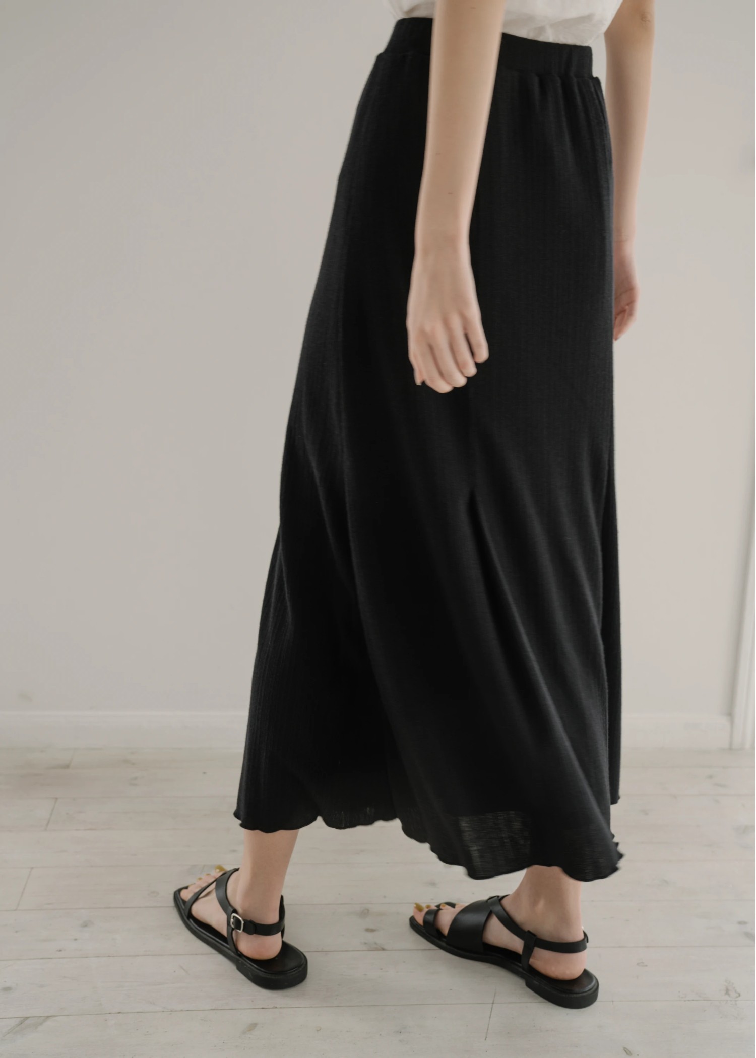 multi rib knit saw mermaid like SK