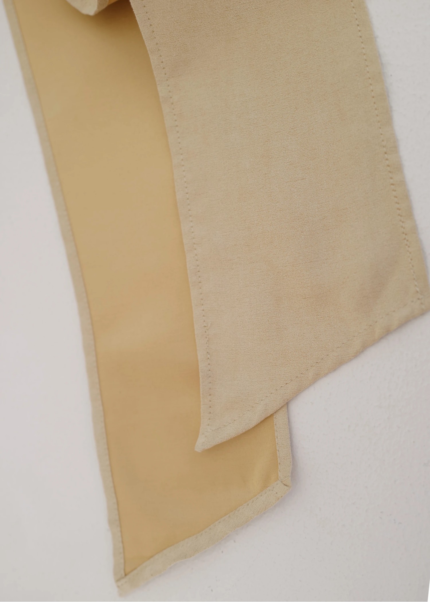 suede ribbon quilting bucket hat