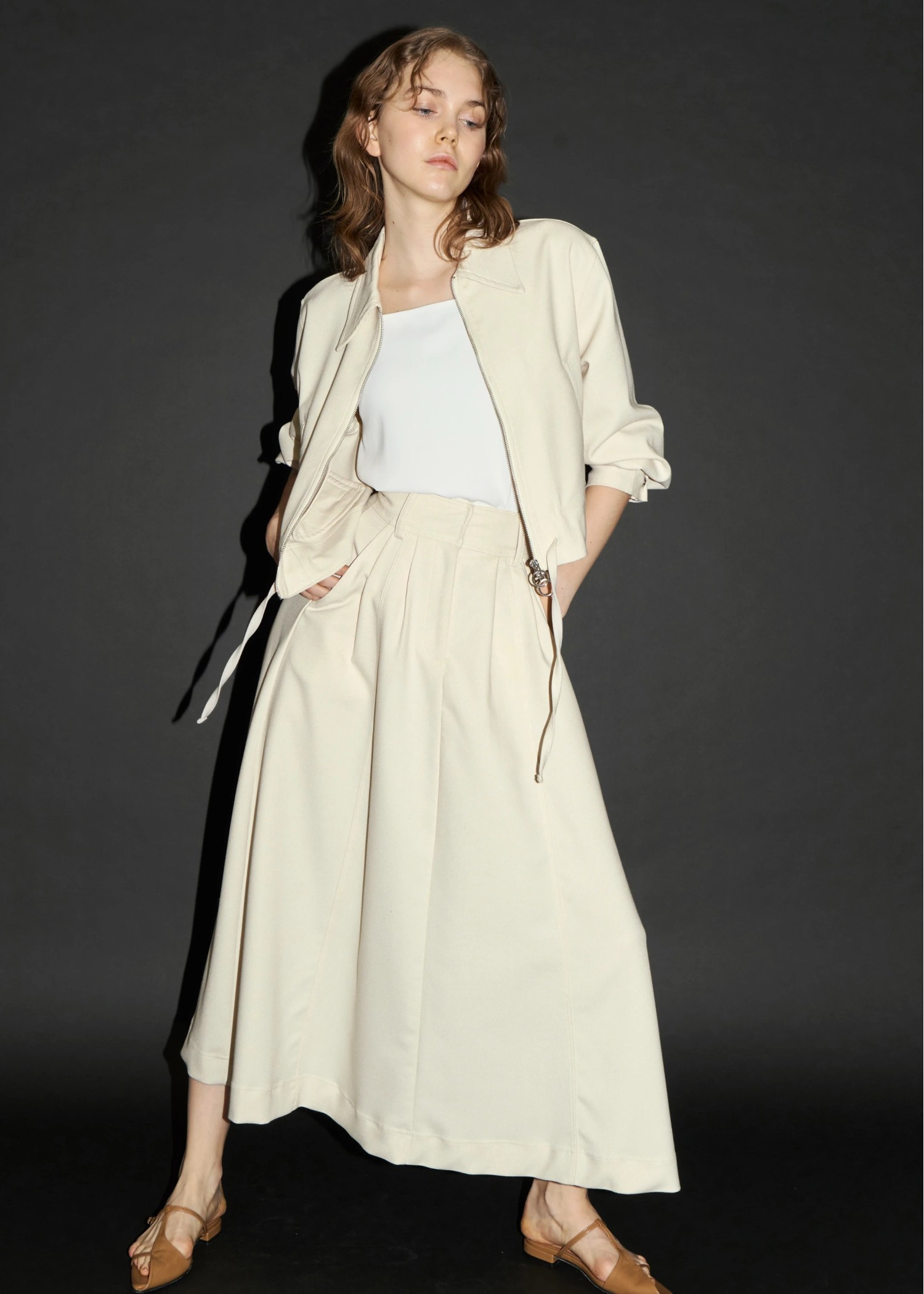 double zip carsey soutien collar JK