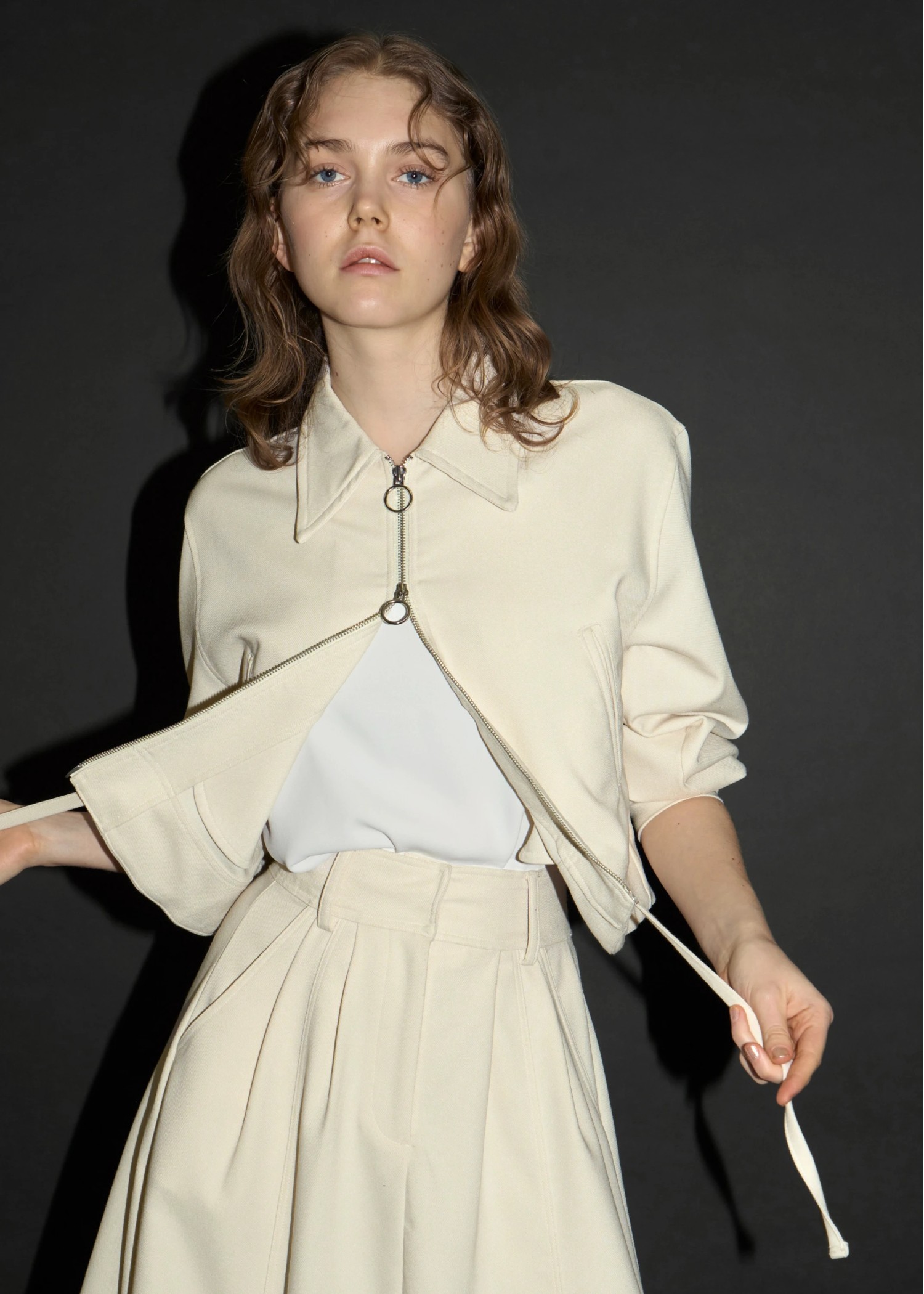 double zip carsey soutien collar JK