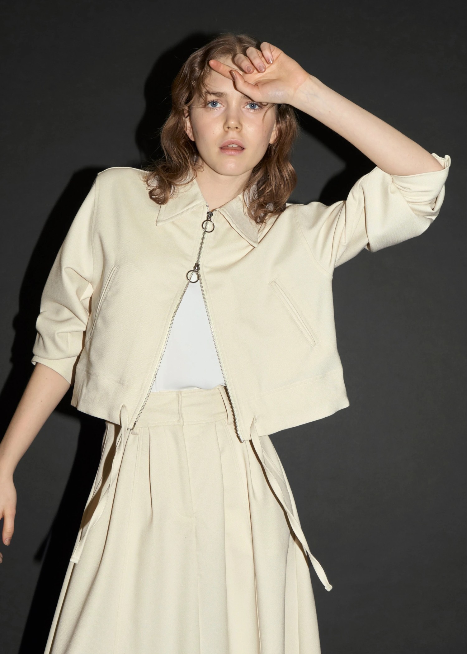 double zip carsey soutien collar JK