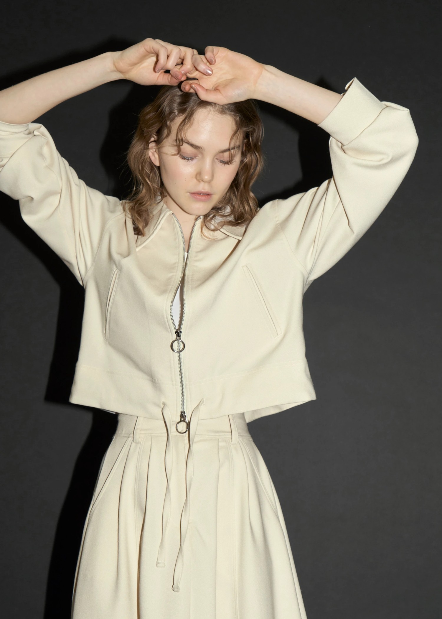 double zip carsey soutien collar JK