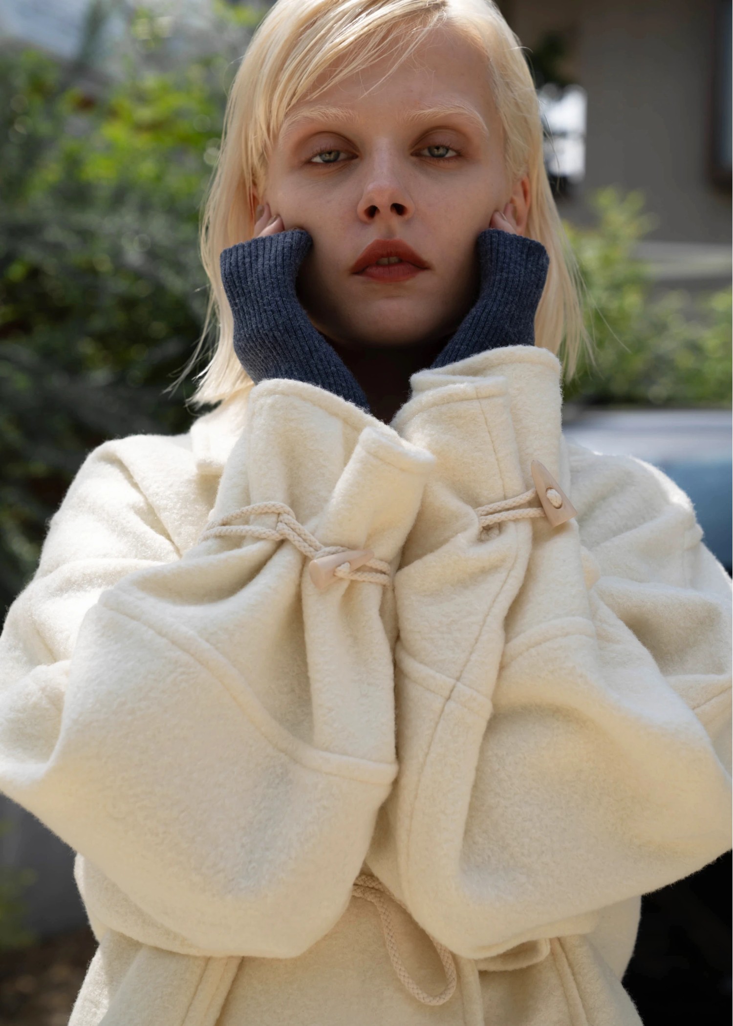 toggle construct sleeve JK/coat