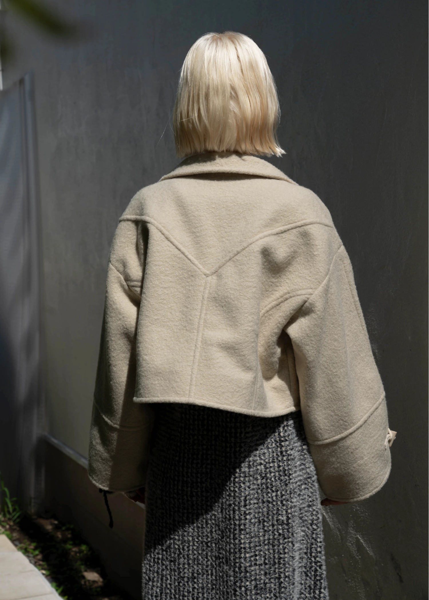 toggle construct sleeve JK/coat